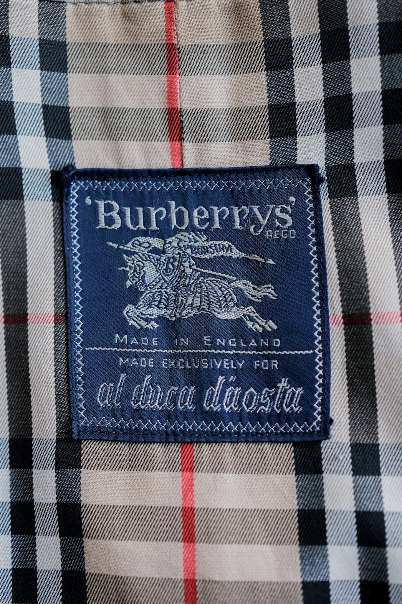 【~80's】Vintage Burberrys Single Raglan Balmacaan Coat C100 Size.48REG "AL DUCA D'AOSTA 別注"