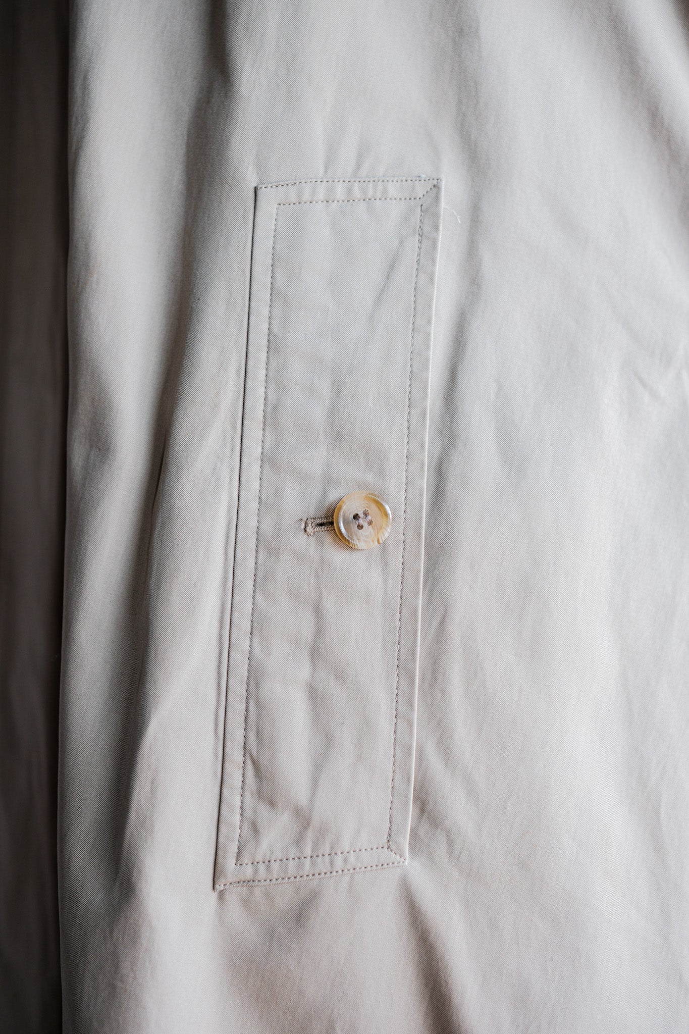 【~80's】Vintage Burberrys Single Raglan Rider Coat C100 Size.50R