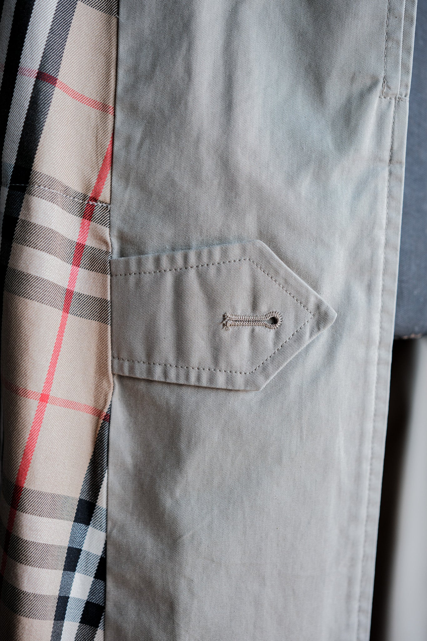 【~80's】Vintage Burberrys Single Raglan Rider Coat C100 Size.50R
