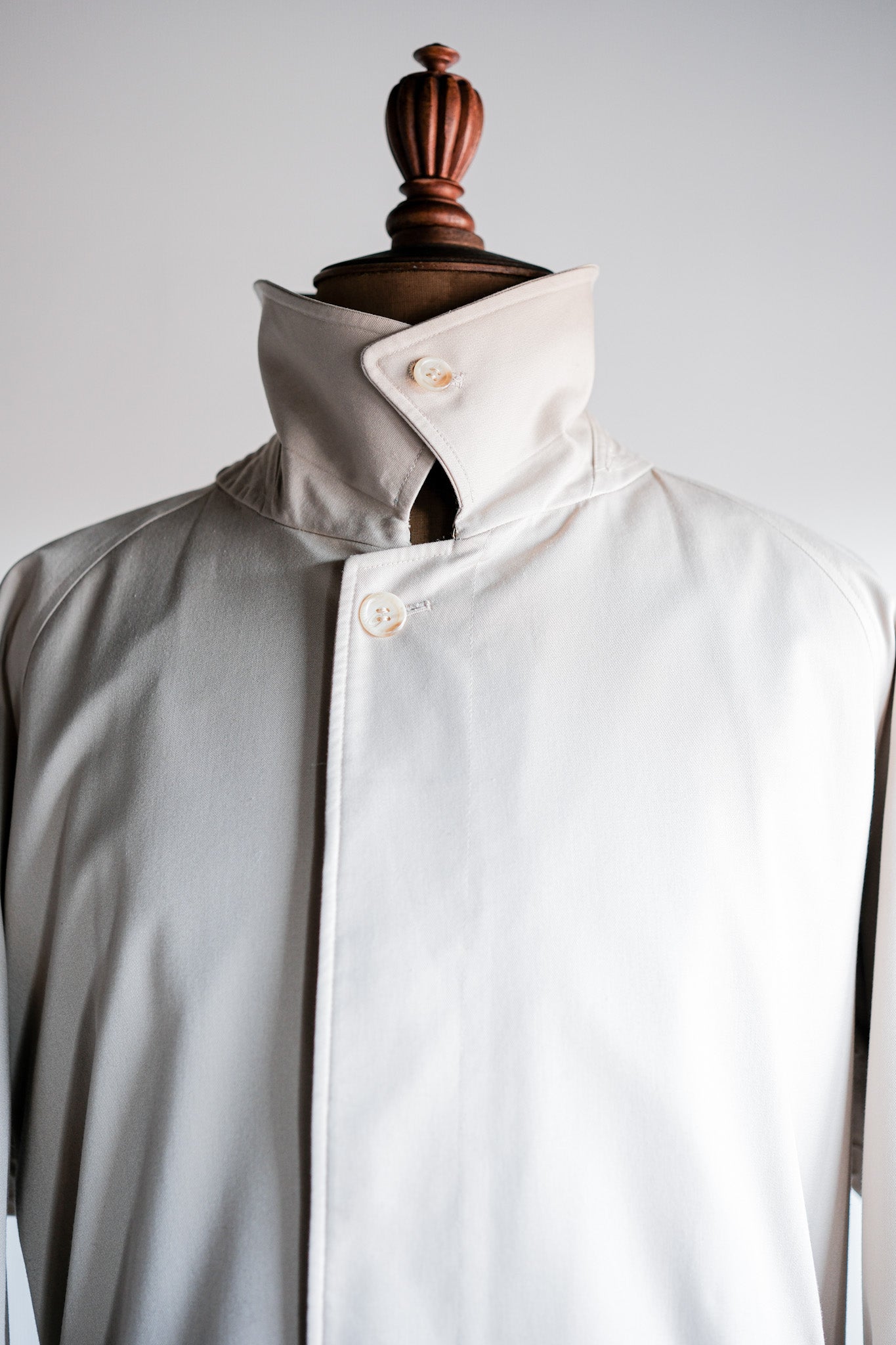 【~80's】Vintage Burberrys Single Raglan Rider Coat Size.52RL