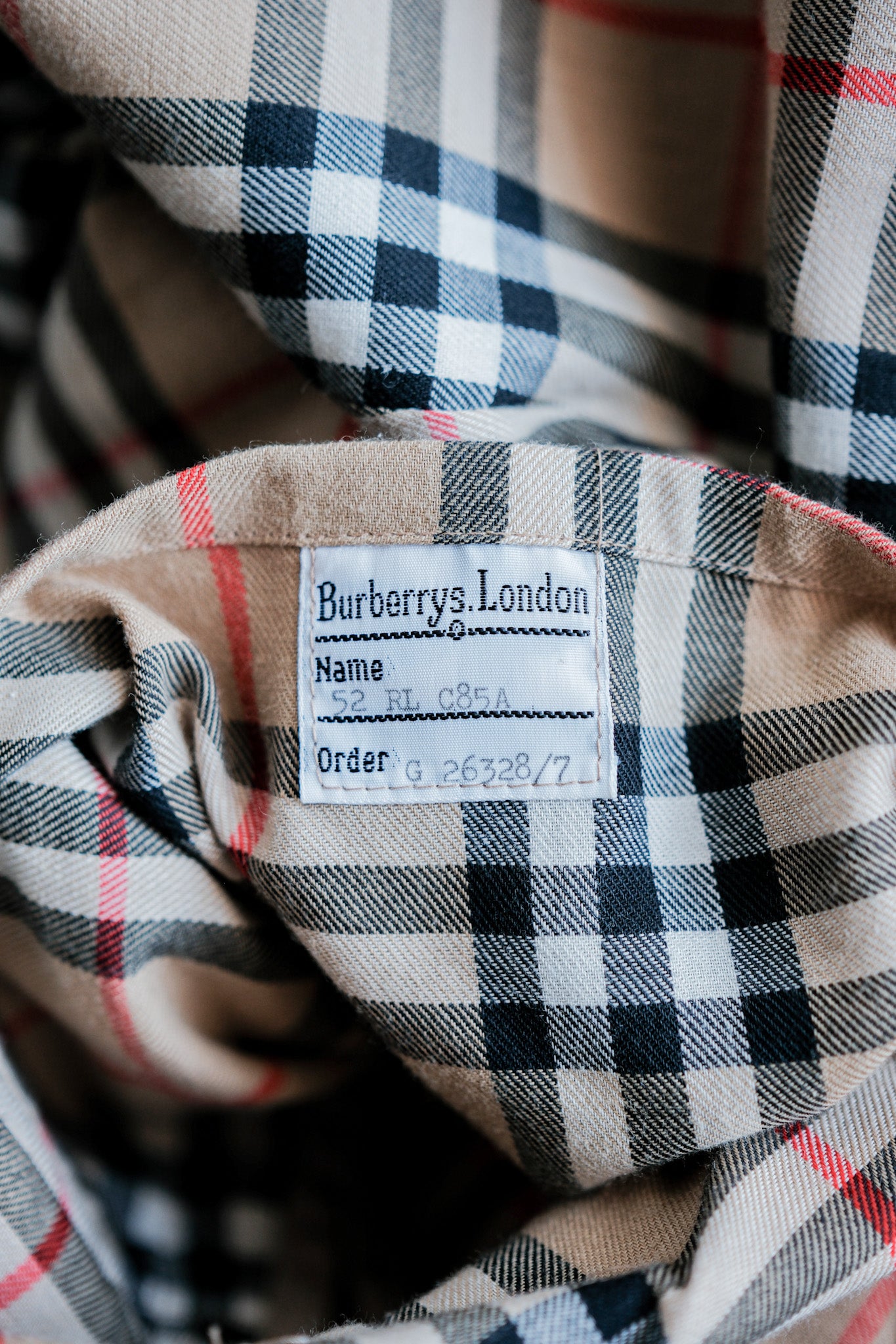 【~80's】Vintage Burberrys Single Raglan Rider Coat Size.52RL