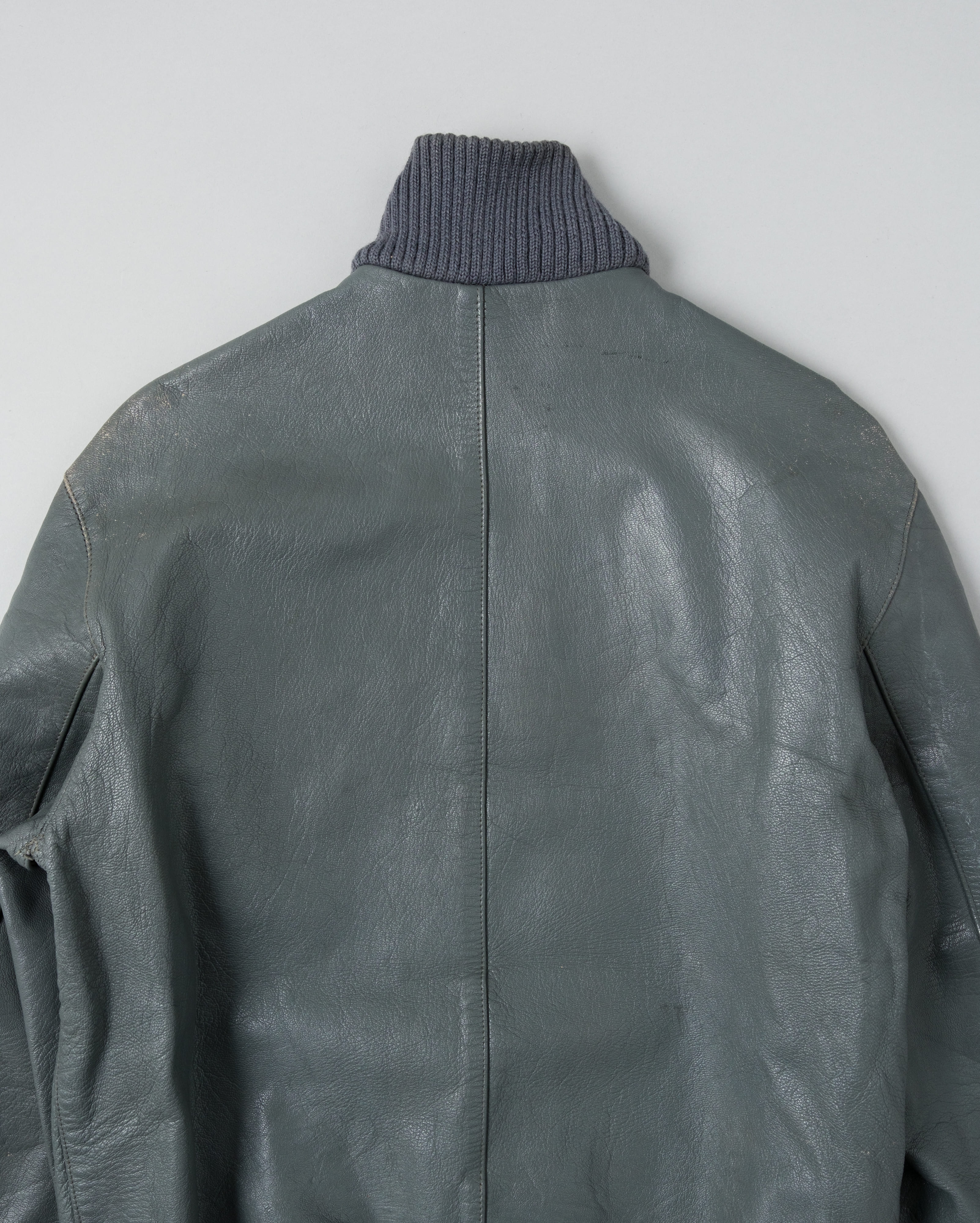 【~80’s】West German Air Force Pilot Leather Jacket Size.182/96