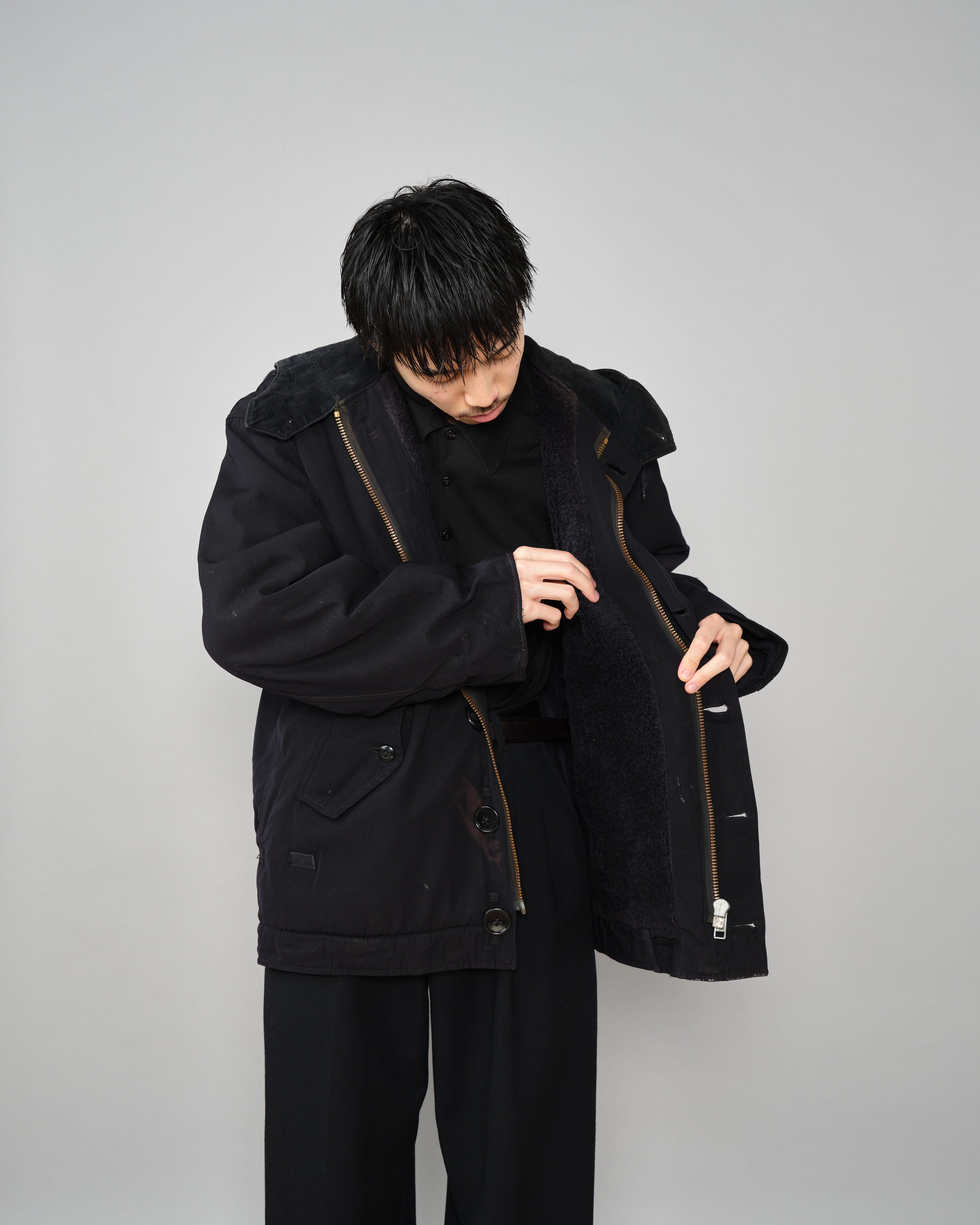 【~60's】Royal Canadian Navy Intermediate Cold Weather Deck Jacket Size.44