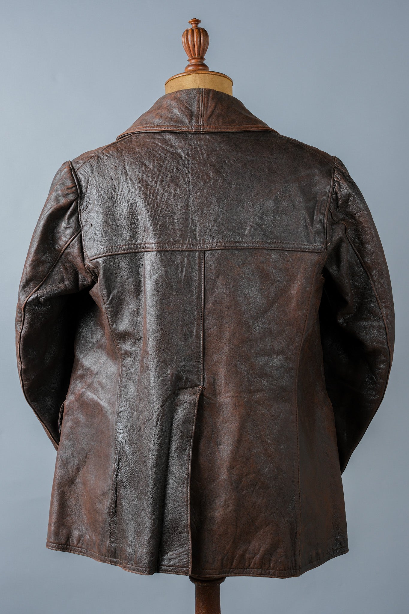 【~40's】WWⅡ French Army M35 Tank Crew Leather Jacket