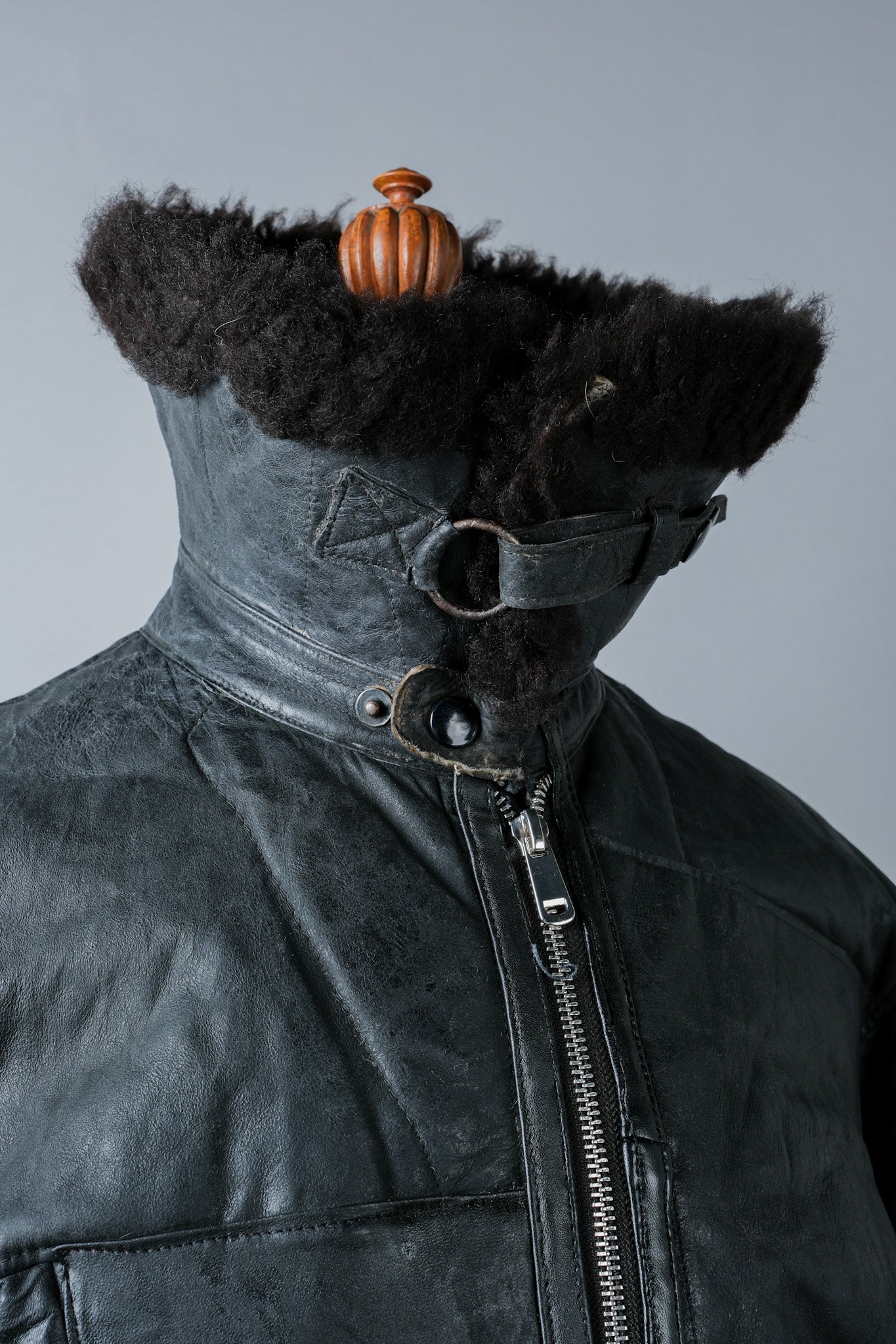 【~40's】WWⅡ German Air Force Winter Flight Jacket "Luftwaffe"