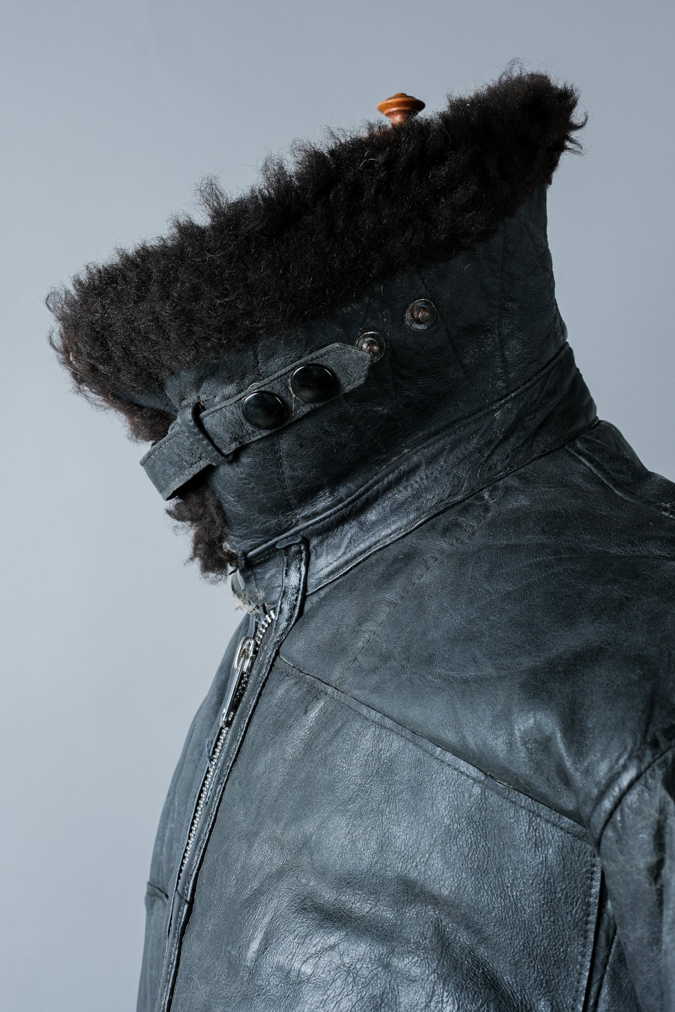 【~40's】WWⅡ German Air Force Winter Flight Jacket "Luftwaffe"