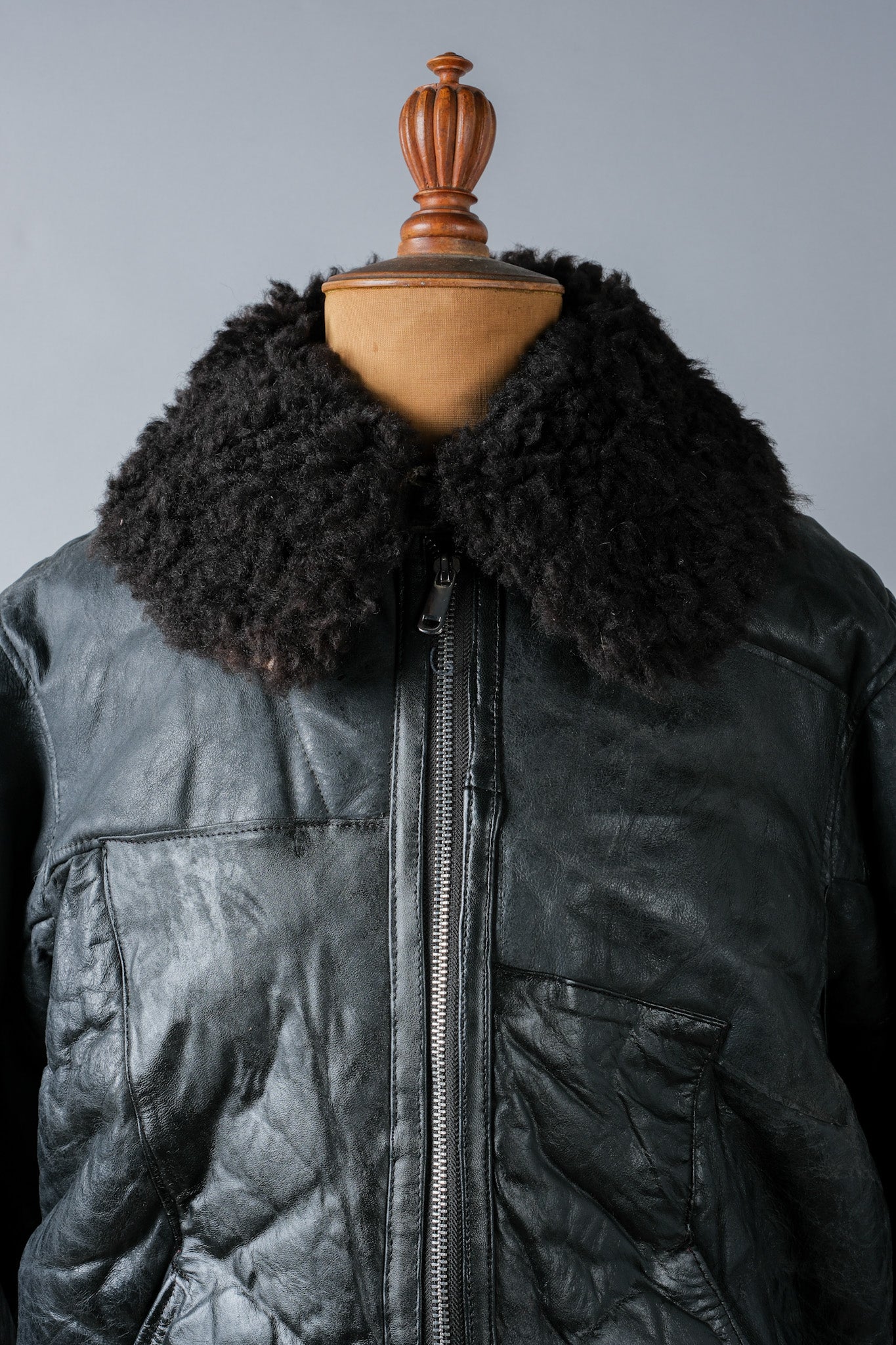 【~40's】WWⅡ German Air Force Winter Flight Jacket "Luftwaffe"