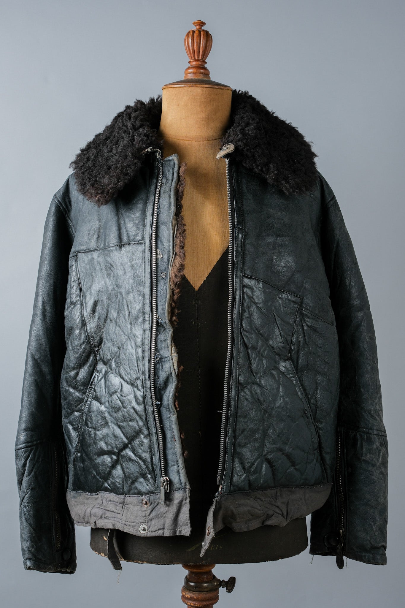 【~40's】WWⅡ German Air Force Winter Flight Jacket "Luftwaffe"