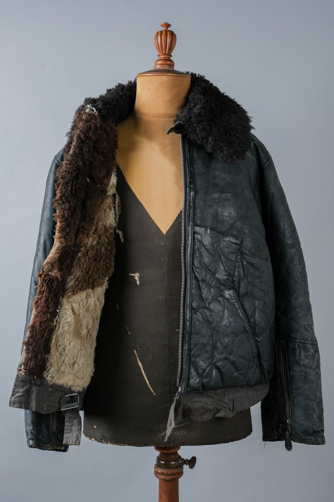 【~40's】WWⅡ German Air Force Winter Flight Jacket "Luftwaffe"