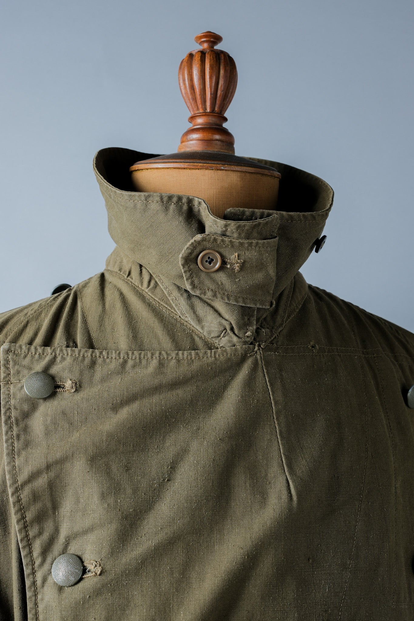 【~40's】WWⅡ German Afrika Korps Tropical Motorcycle Coat "DAK"