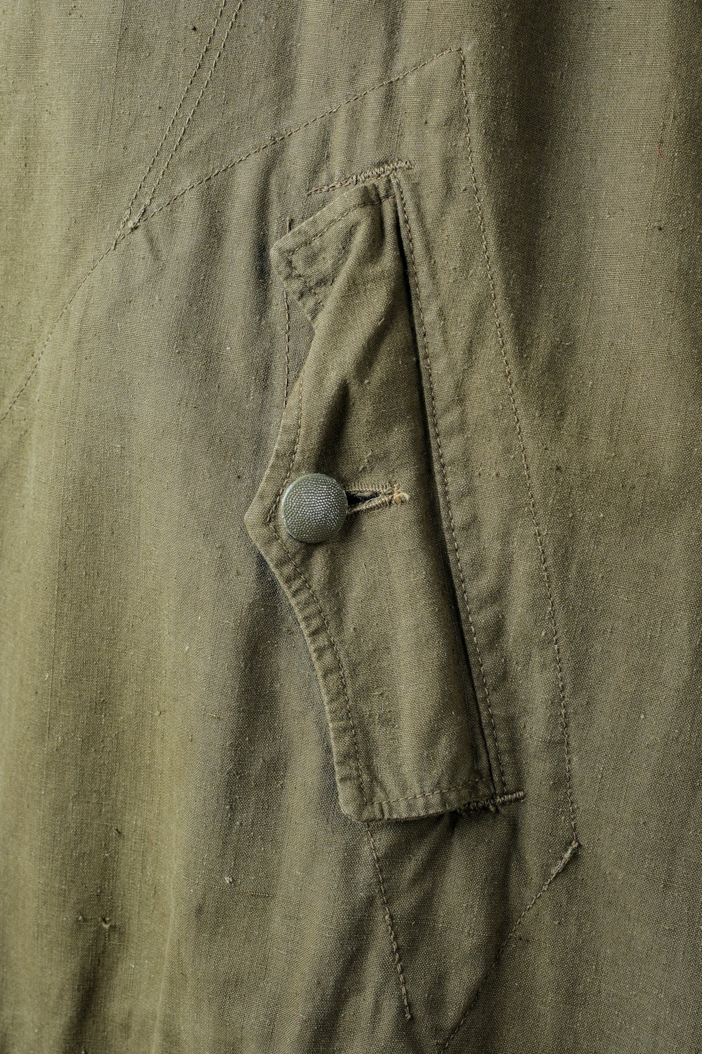 【~40's】WWⅡ German Afrika Korps Tropical Motorcycle Coat "DAK"