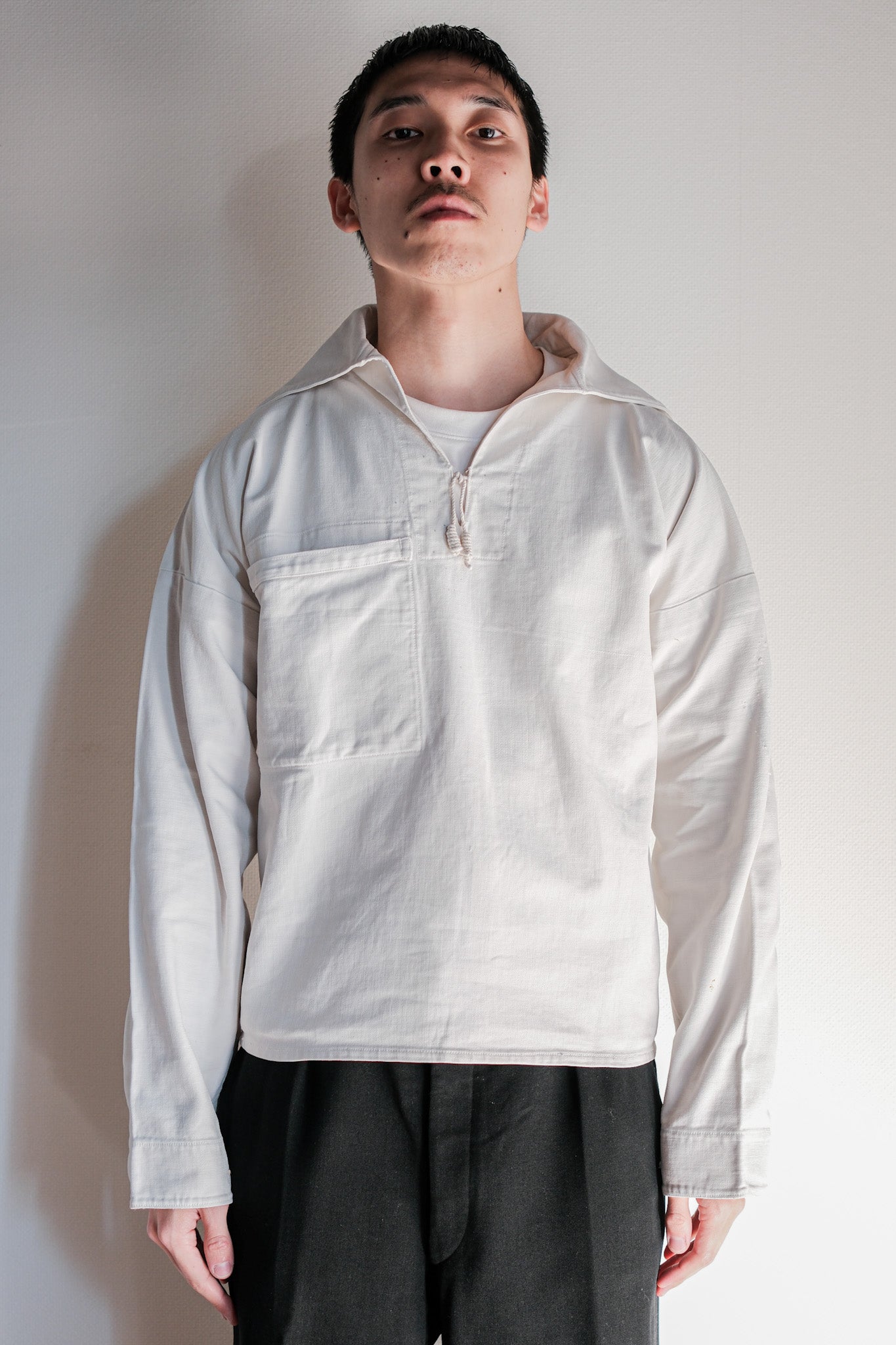 【~40's】German Navy Cotton Sailor Smock Size.2 "Kriegsmarine"