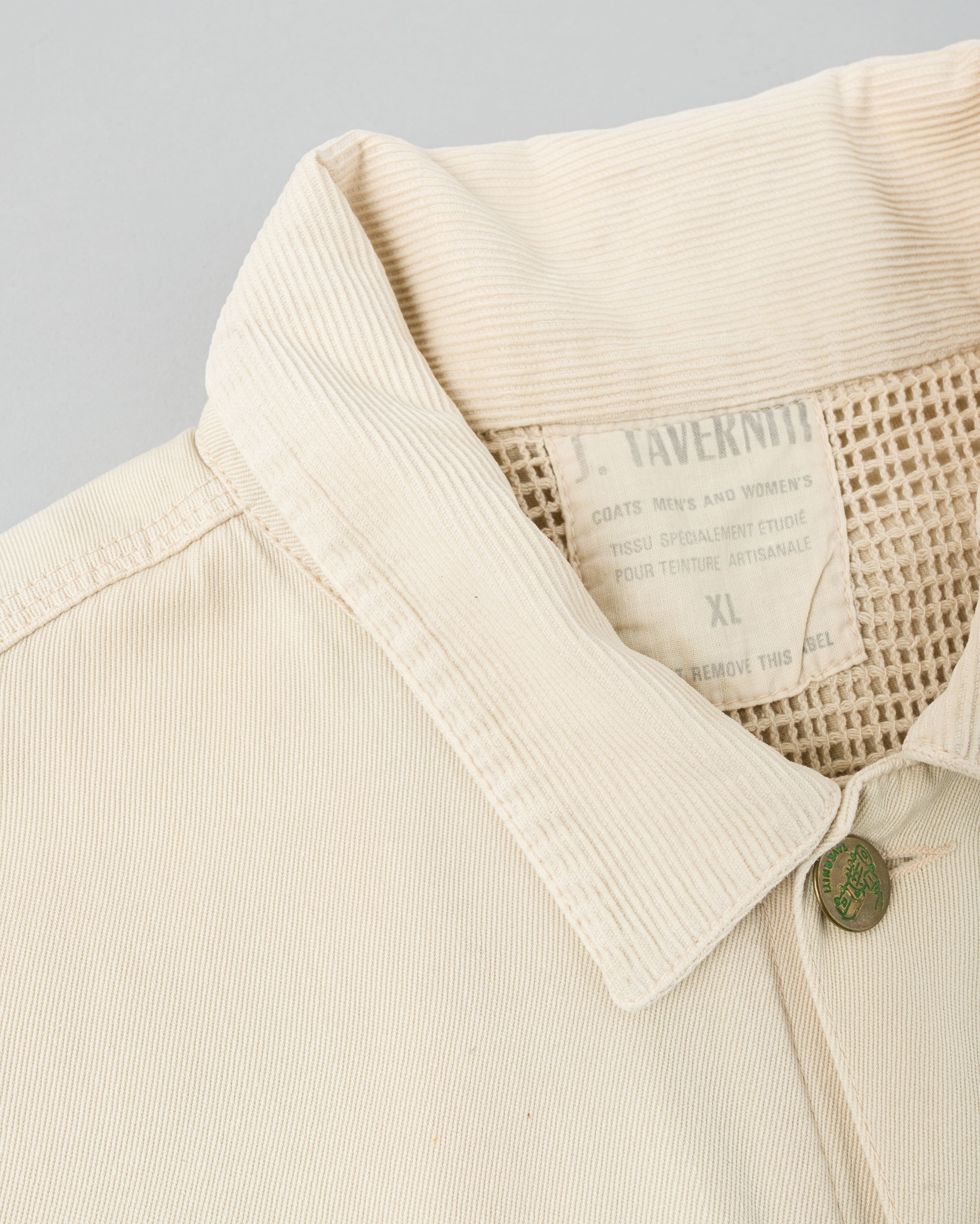 【~80's】Old J.TAVERNITI Cotton Twill 4 Pockets Jacket Size.XL