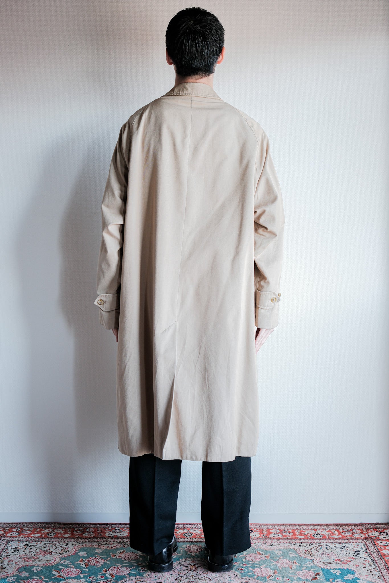 【~80’s】Vintage Grenfell Single Raglan Balmacaan Coat Size.42