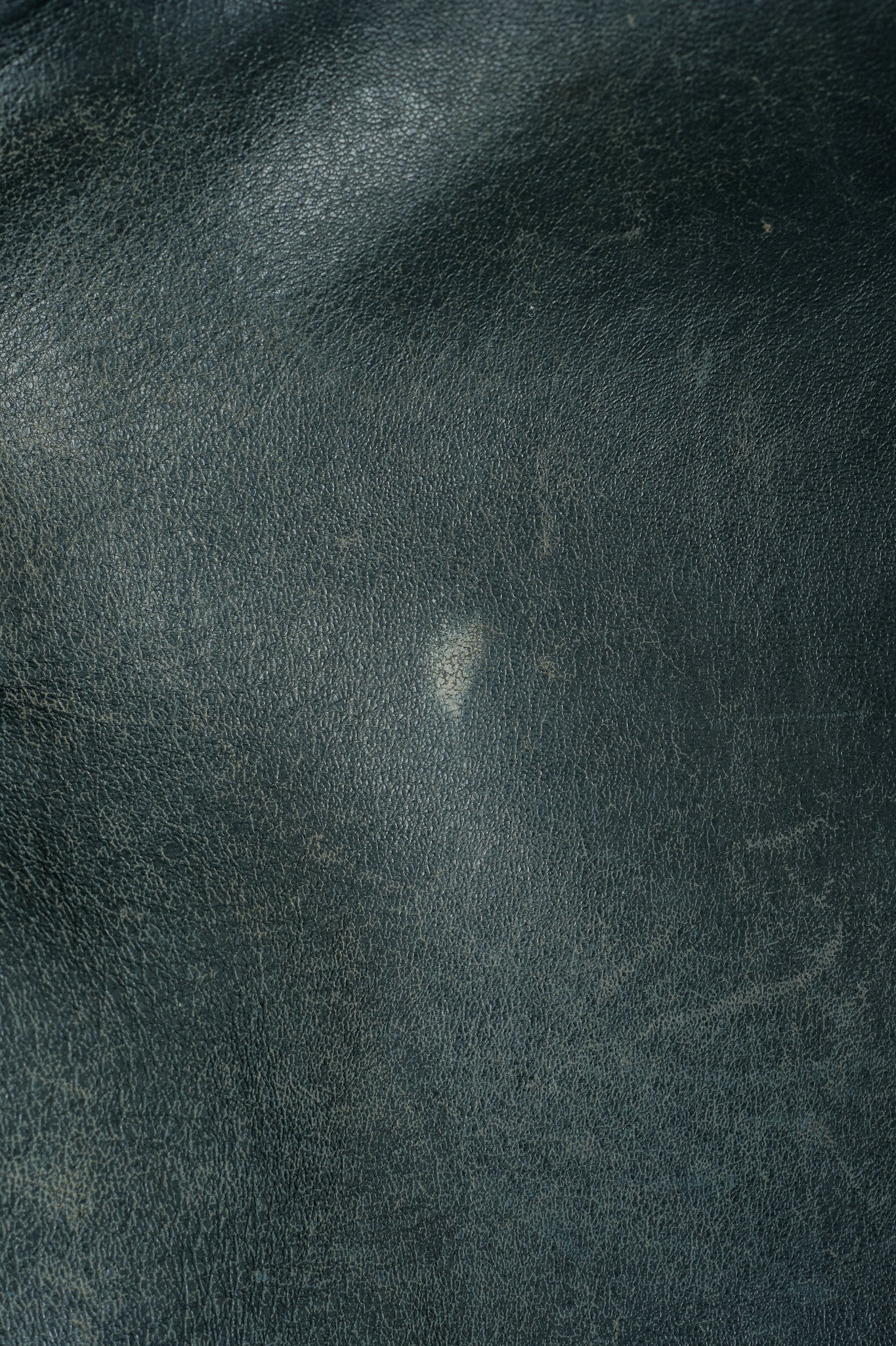 【~70's】French Air Force Pilot Leather Jacket Size.96M