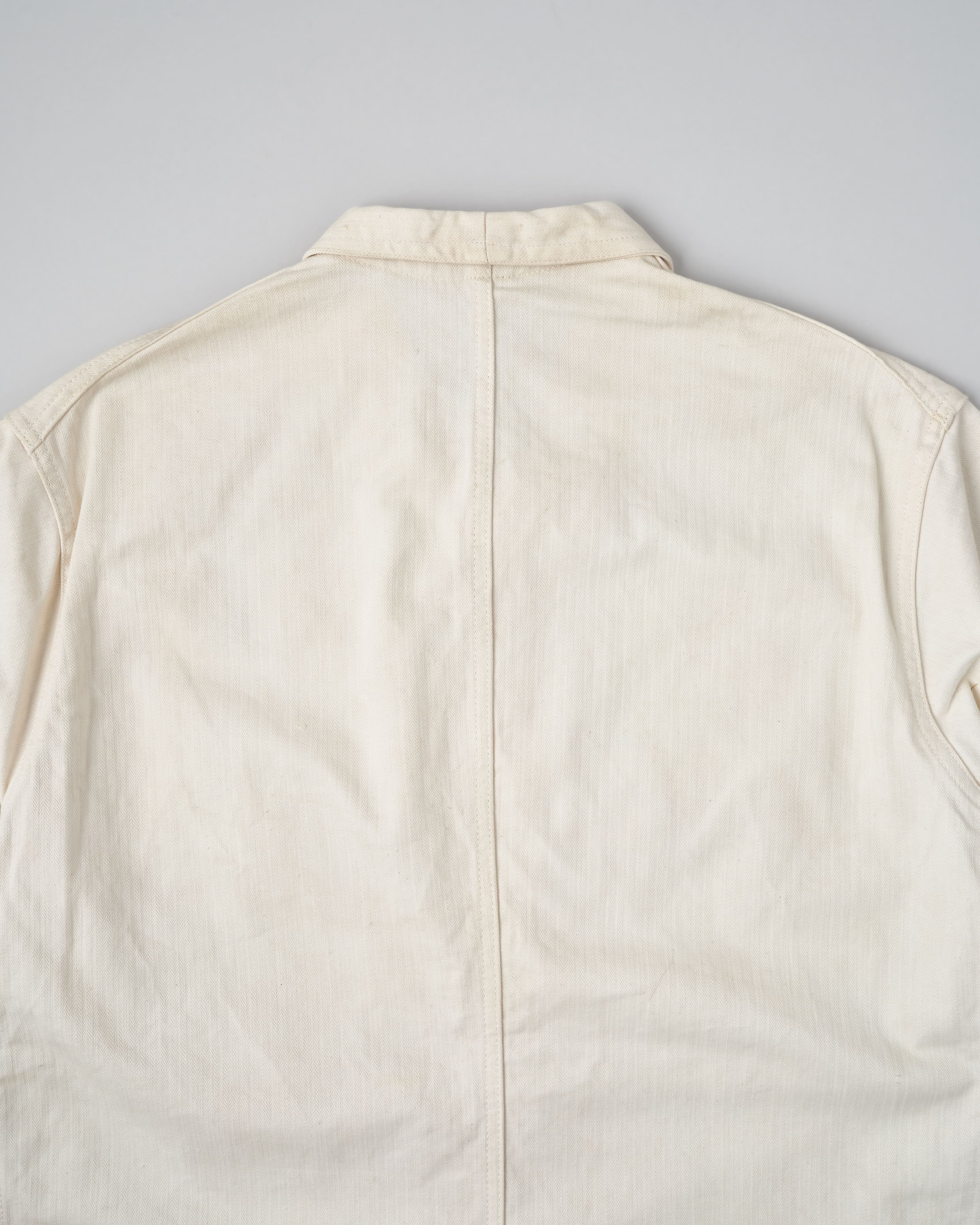 【~50's】French Vintage HBT Cotton Work Jacket "Vulcain"