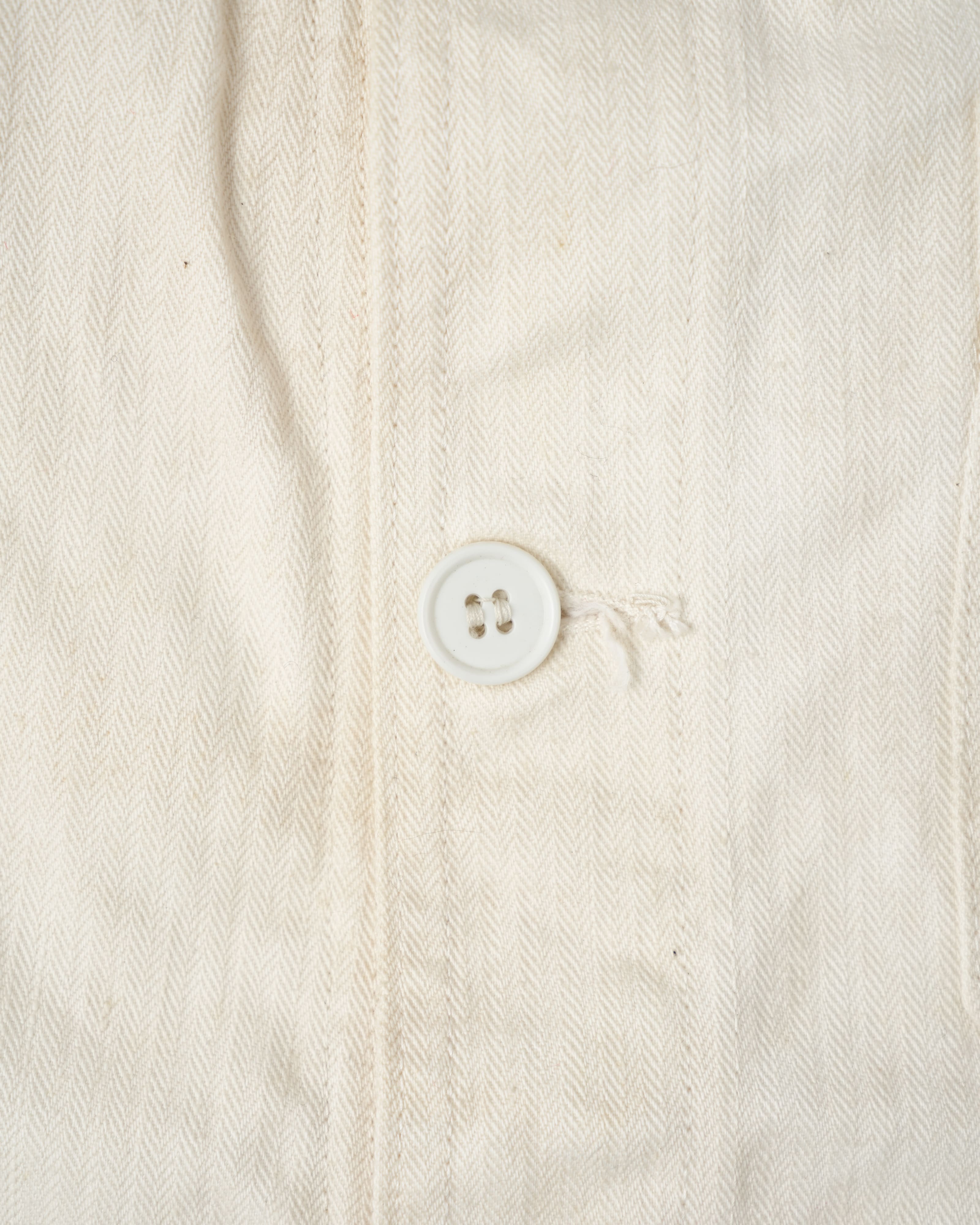 【~50's】French Vintage HBT Cotton Work Jacket "Vulcain"