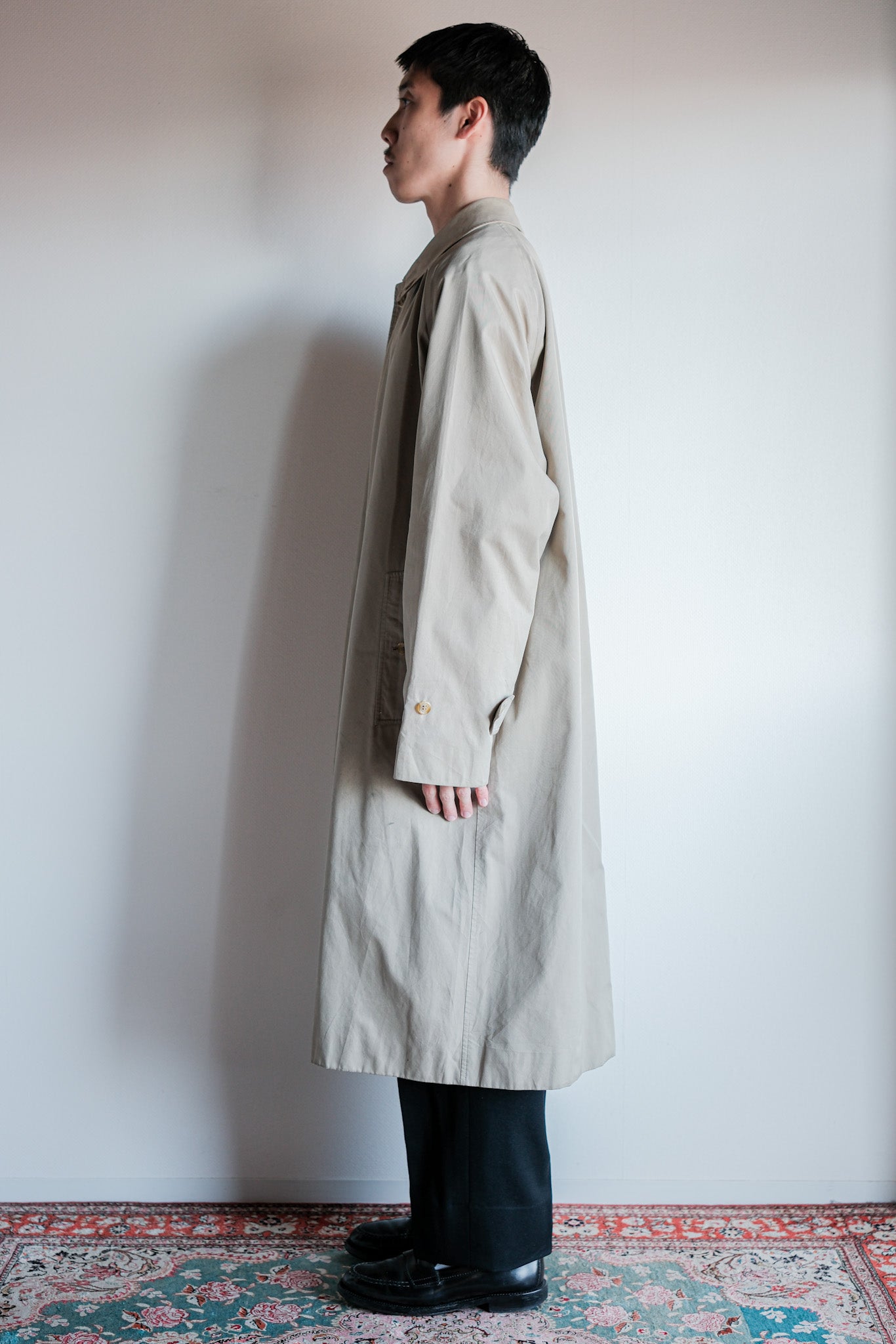 【~80's】Vintage Burberrys Single Raglan Balmacaan Coat C100 Size.48REG "AL DUCA D'AOSTA 別注"