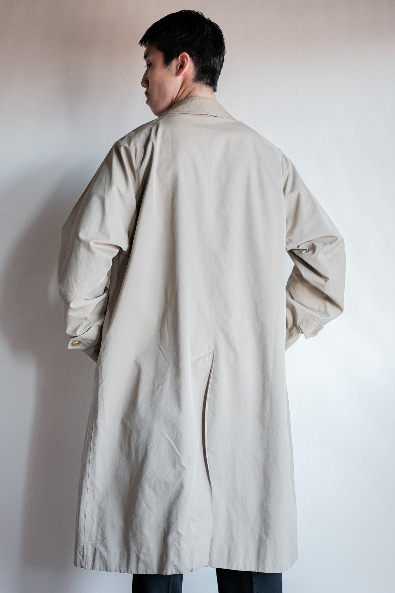 【~80's】Vintage Burberrys Single Raglan Balmacaan Coat C100 Size.48REG "AL DUCA D'AOSTA 別注"