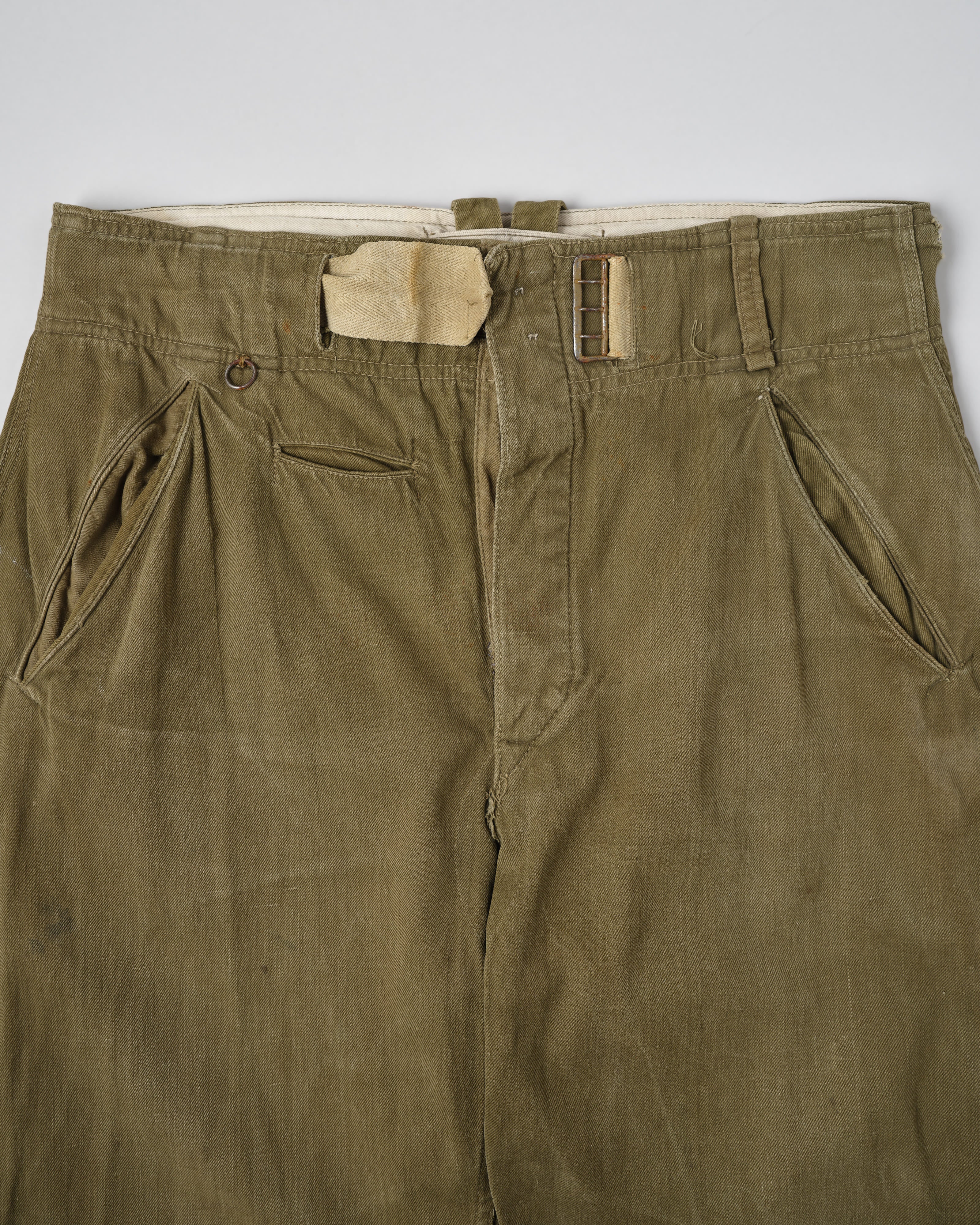 【~40's】WWII German Army Tropical Field Trousers "Wehrmacht"