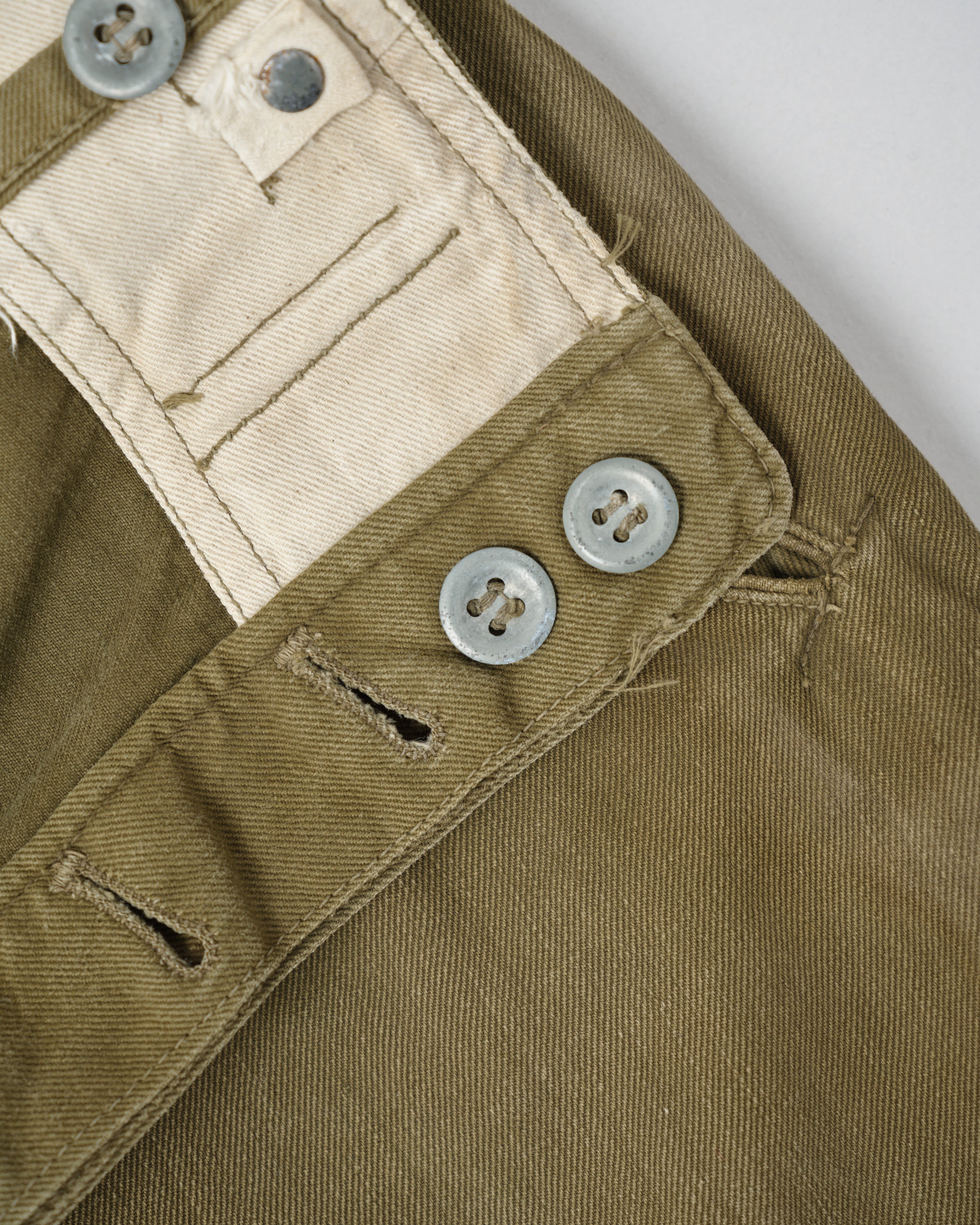 【~40's】WWII German Army Tropical Field Trousers "Wehrmacht"