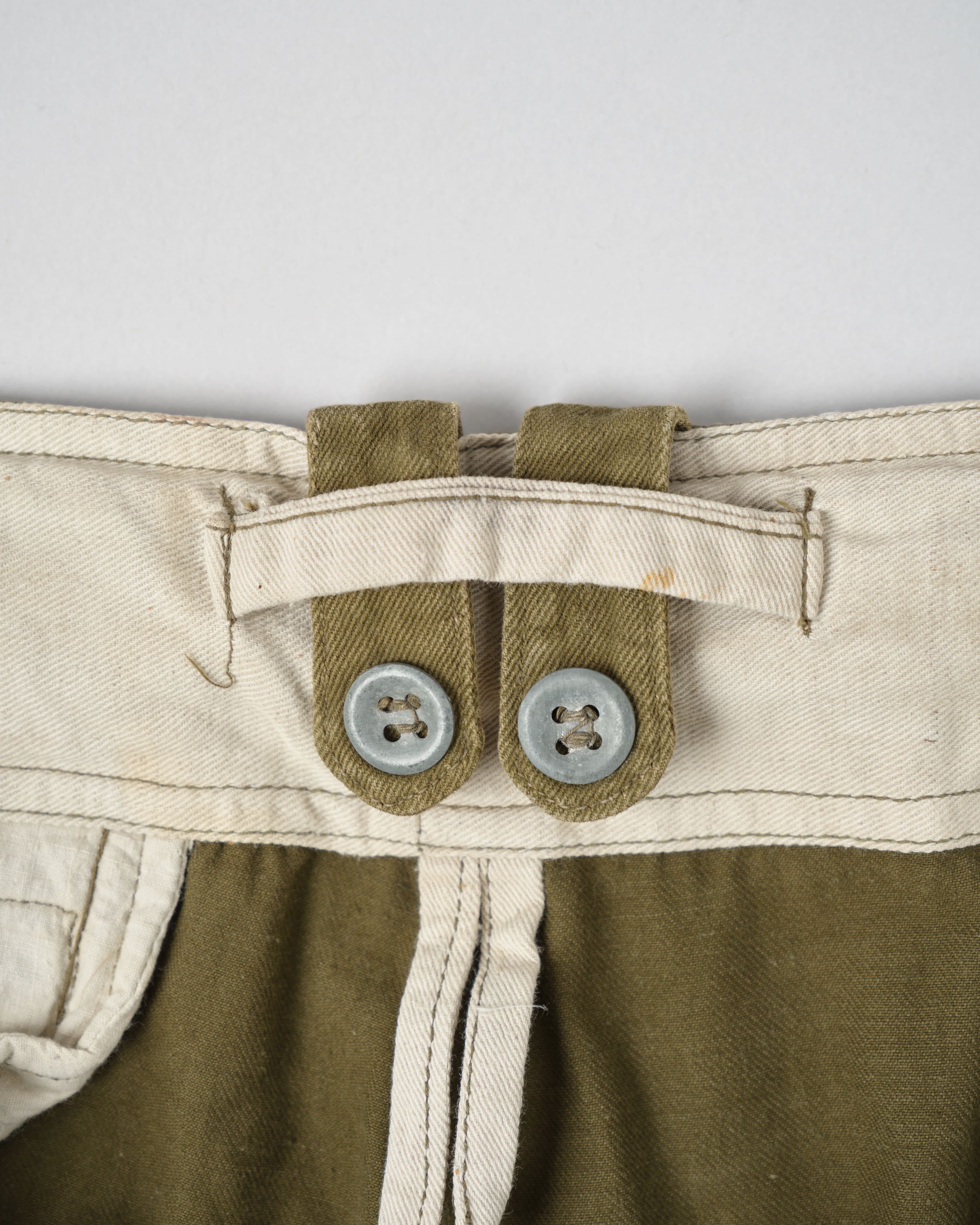 【~40's】WWII German Army Tropical Field Trousers "Wehrmacht"