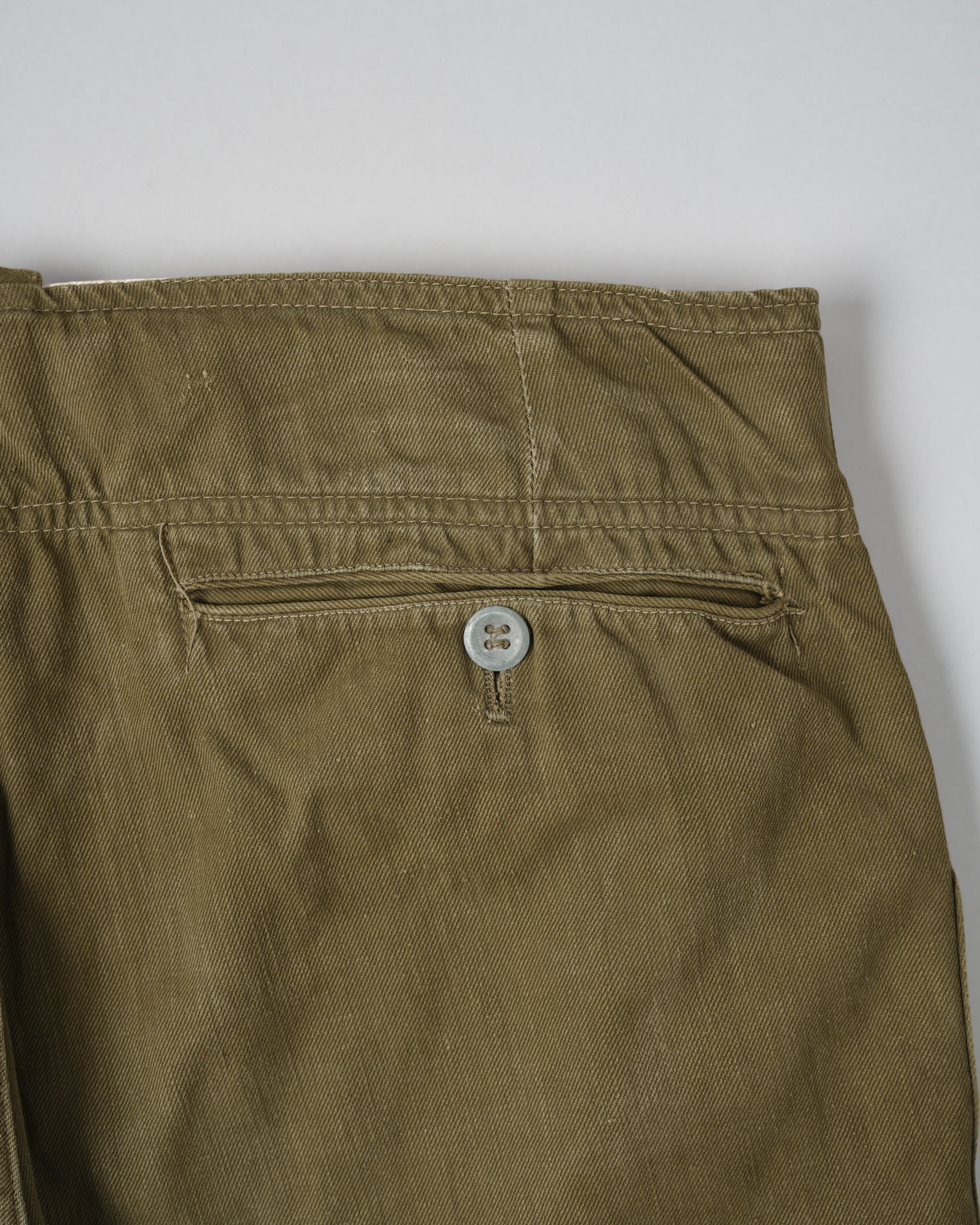【~40's】WWII German Army Tropical Field Trousers "Wehrmacht"