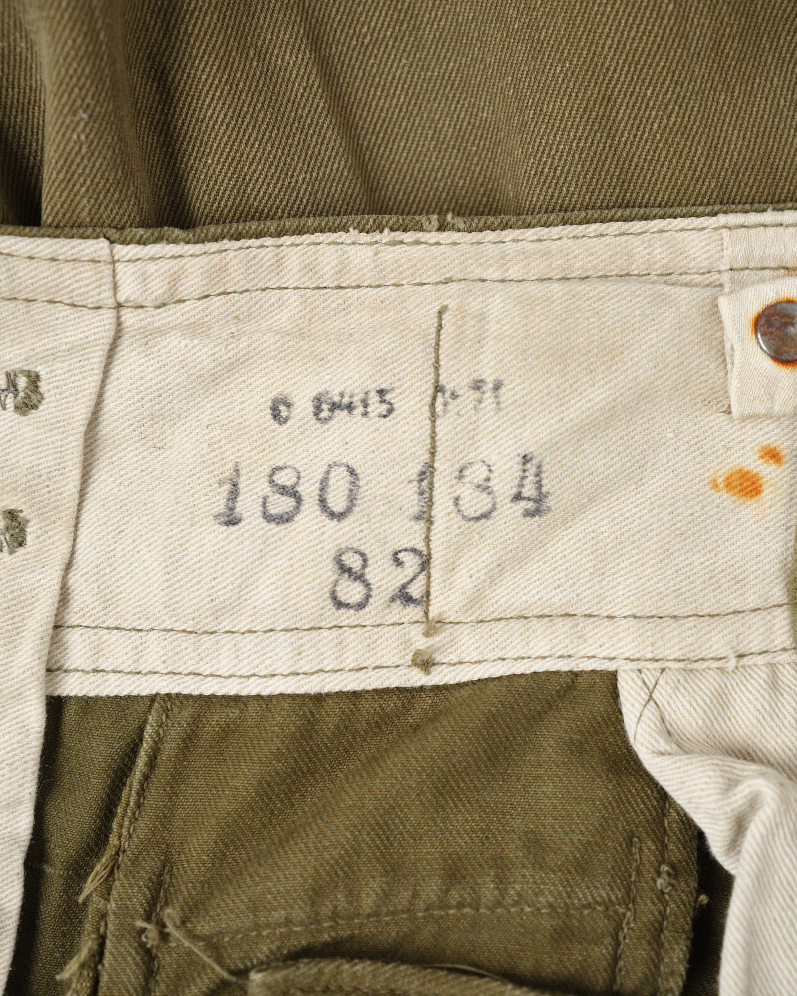 【~40's】WWII German Army Tropical Field Trousers "Wehrmacht"