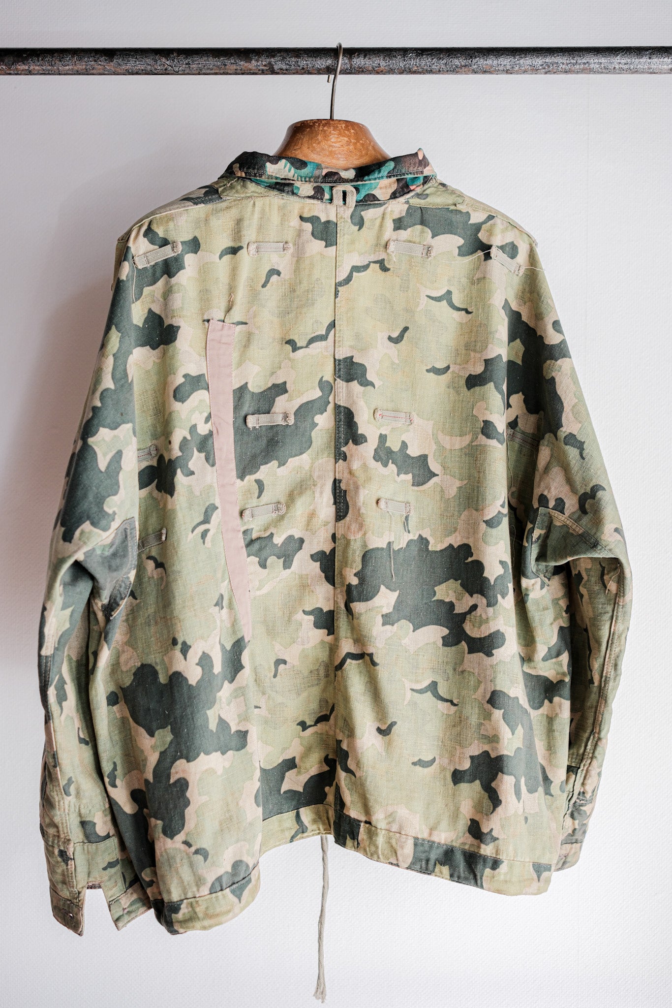 【~50's】Czechoslovakian Army Dubaky Camouflage Reversible Smock