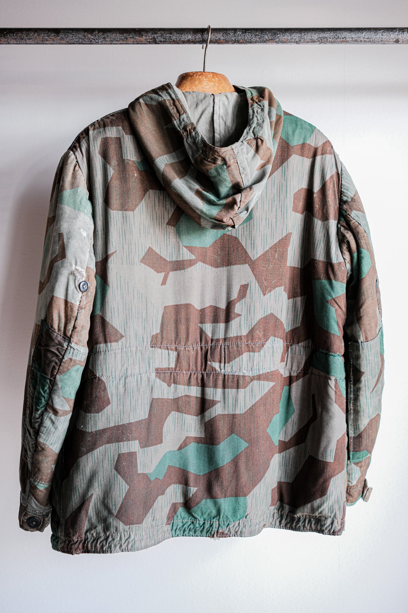 【~40's】WWⅡ German Army Splinter Camouflage 43 Pattern Winter Parka