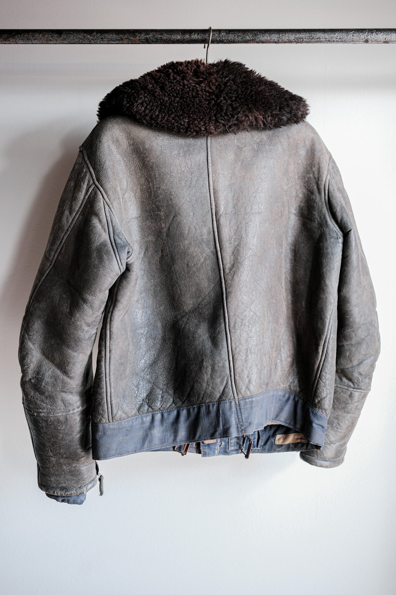 【~40's】WWⅡ German Air Force Winter Flight Jacket "Luftwaffe"