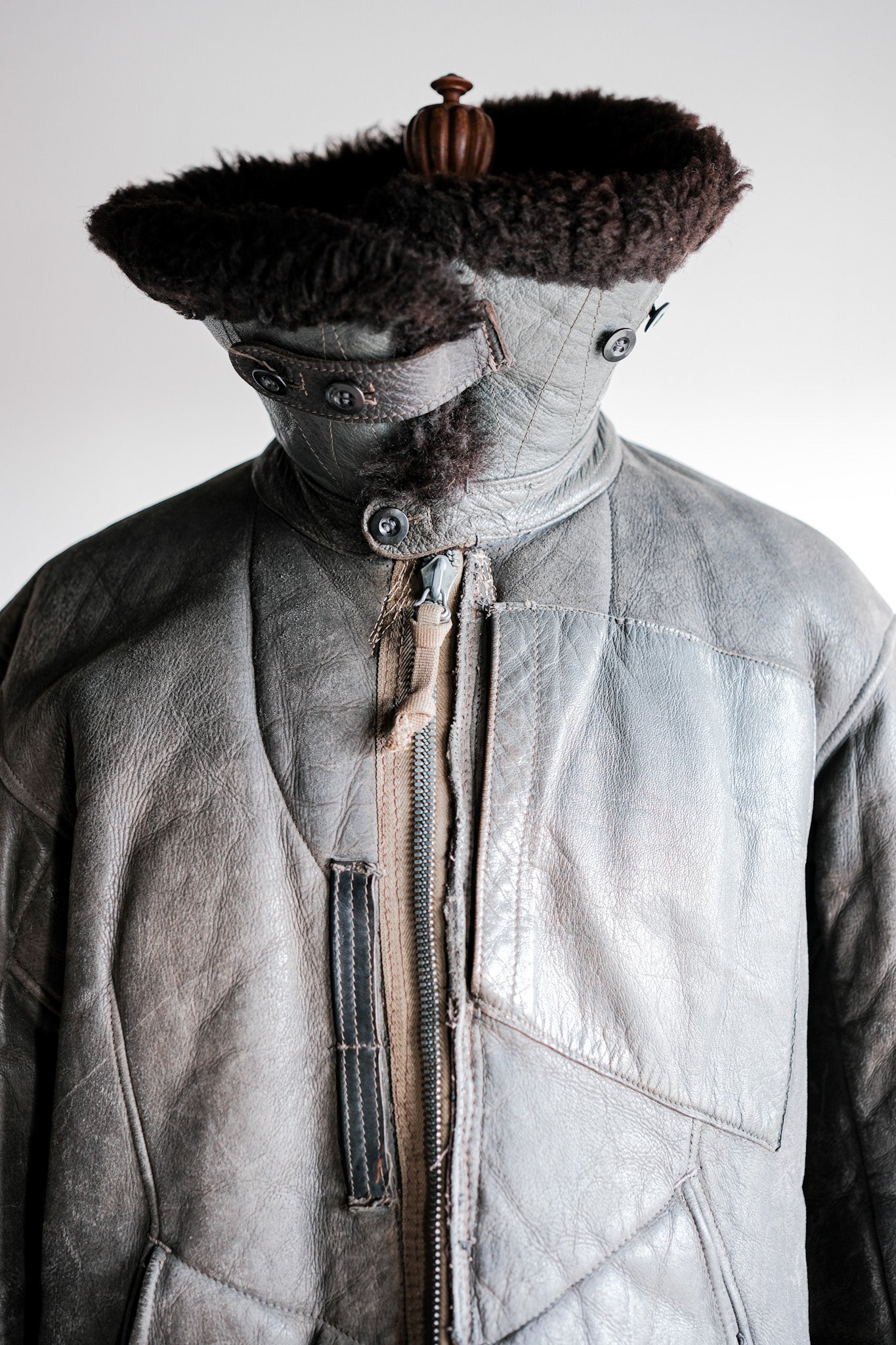 【~40's】WWⅡ German Air Force Winter Flight Jacket "Luftwaffe"