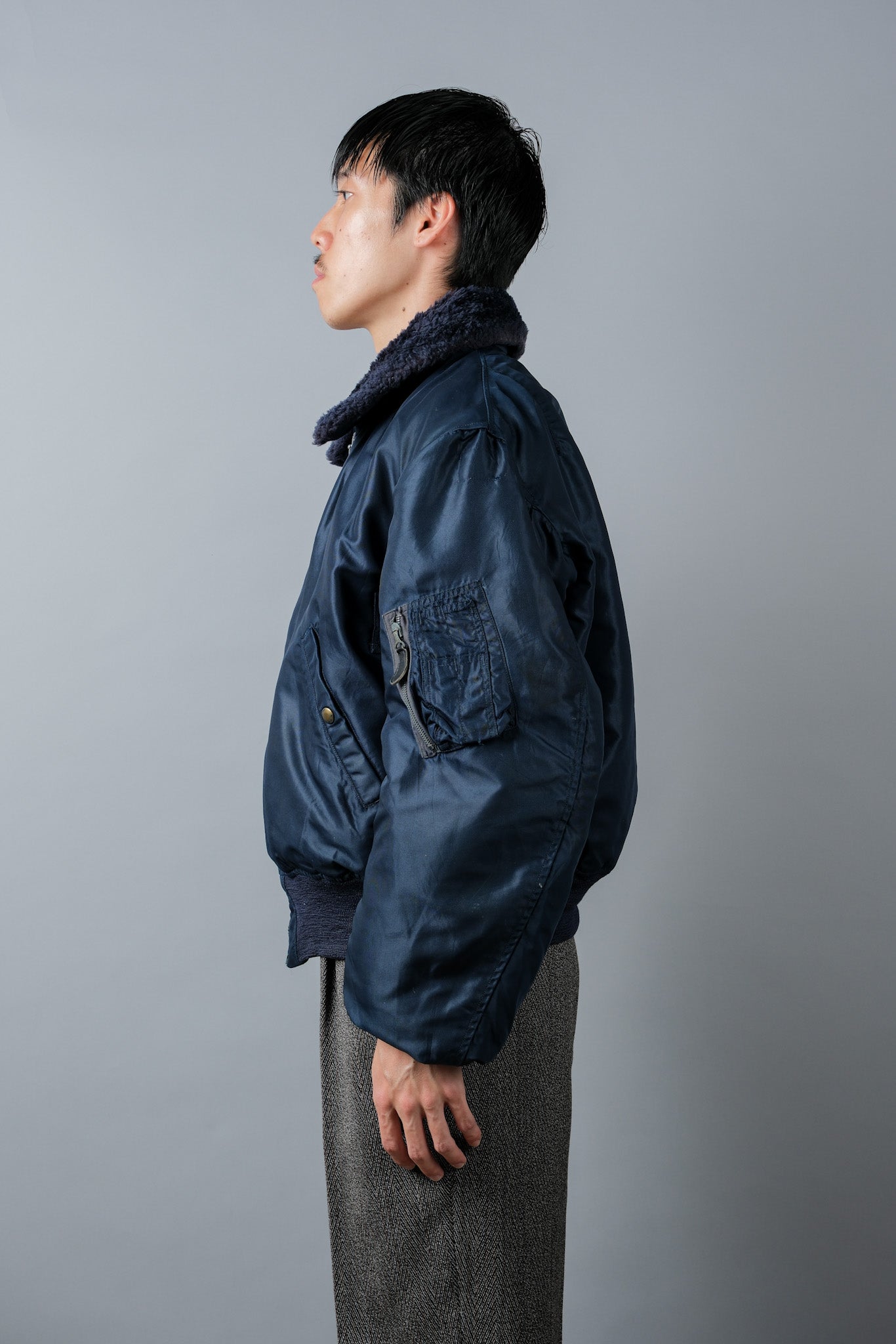 【~50's】U.S.AIR FORCE Type B-15C Flight Jacket Size.40