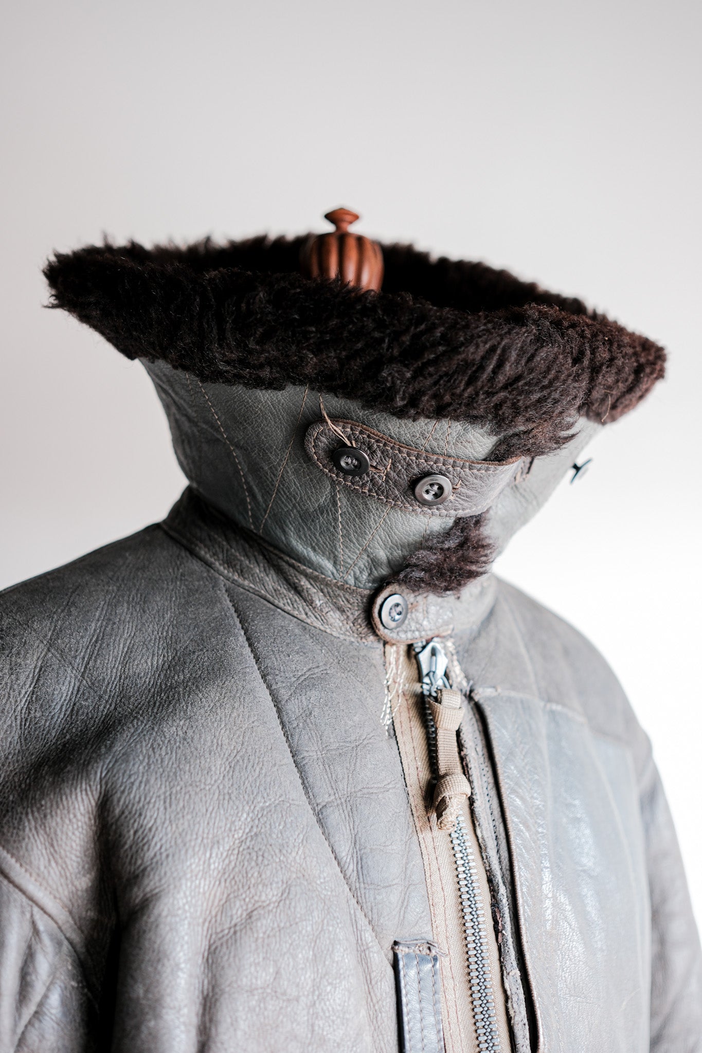 【~40's】WWⅡ German Air Force Winter Flight Jacket "Luftwaffe"