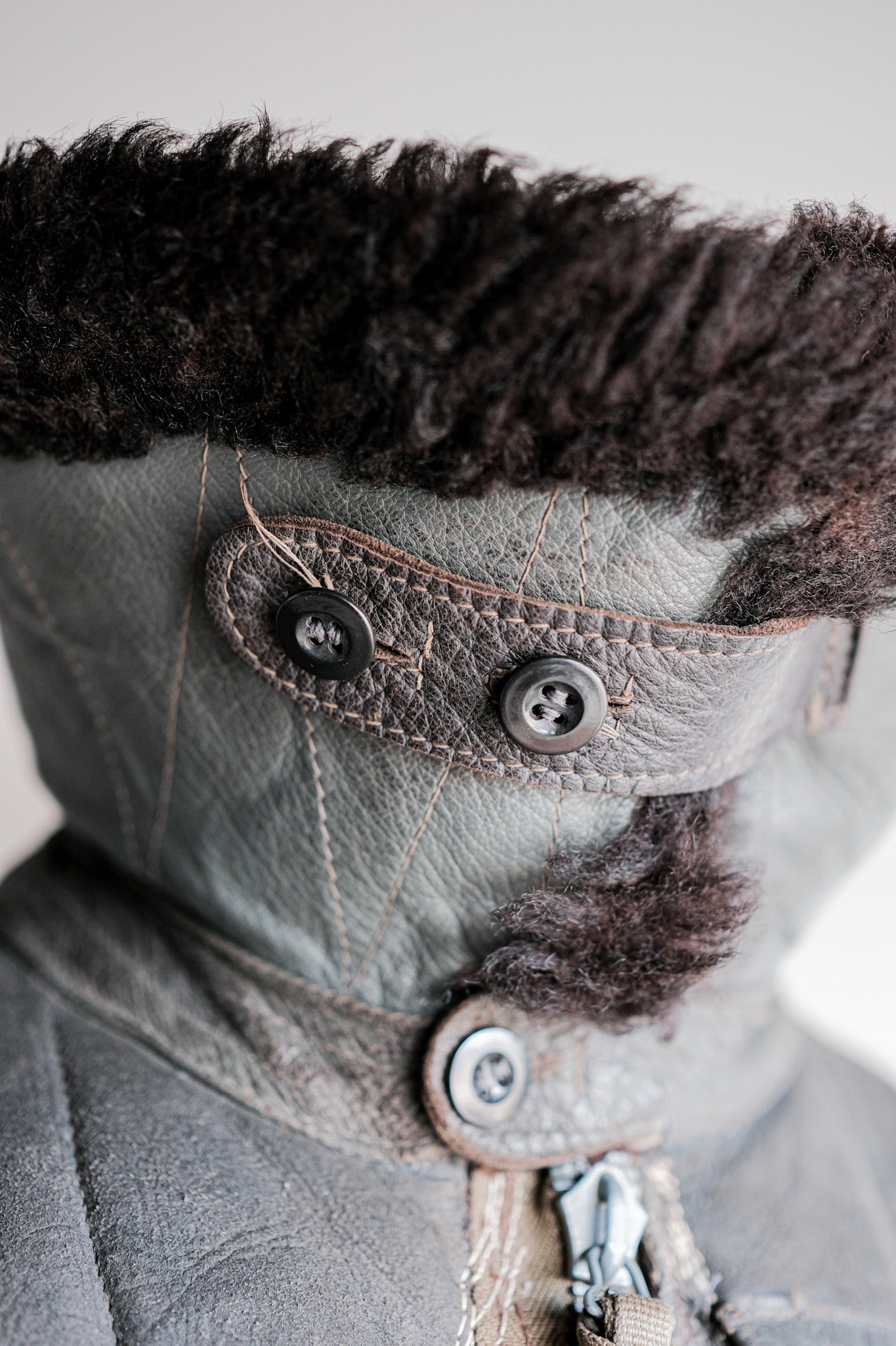 【~40's】WWⅡ German Air Force Winter Flight Jacket "Luftwaffe"