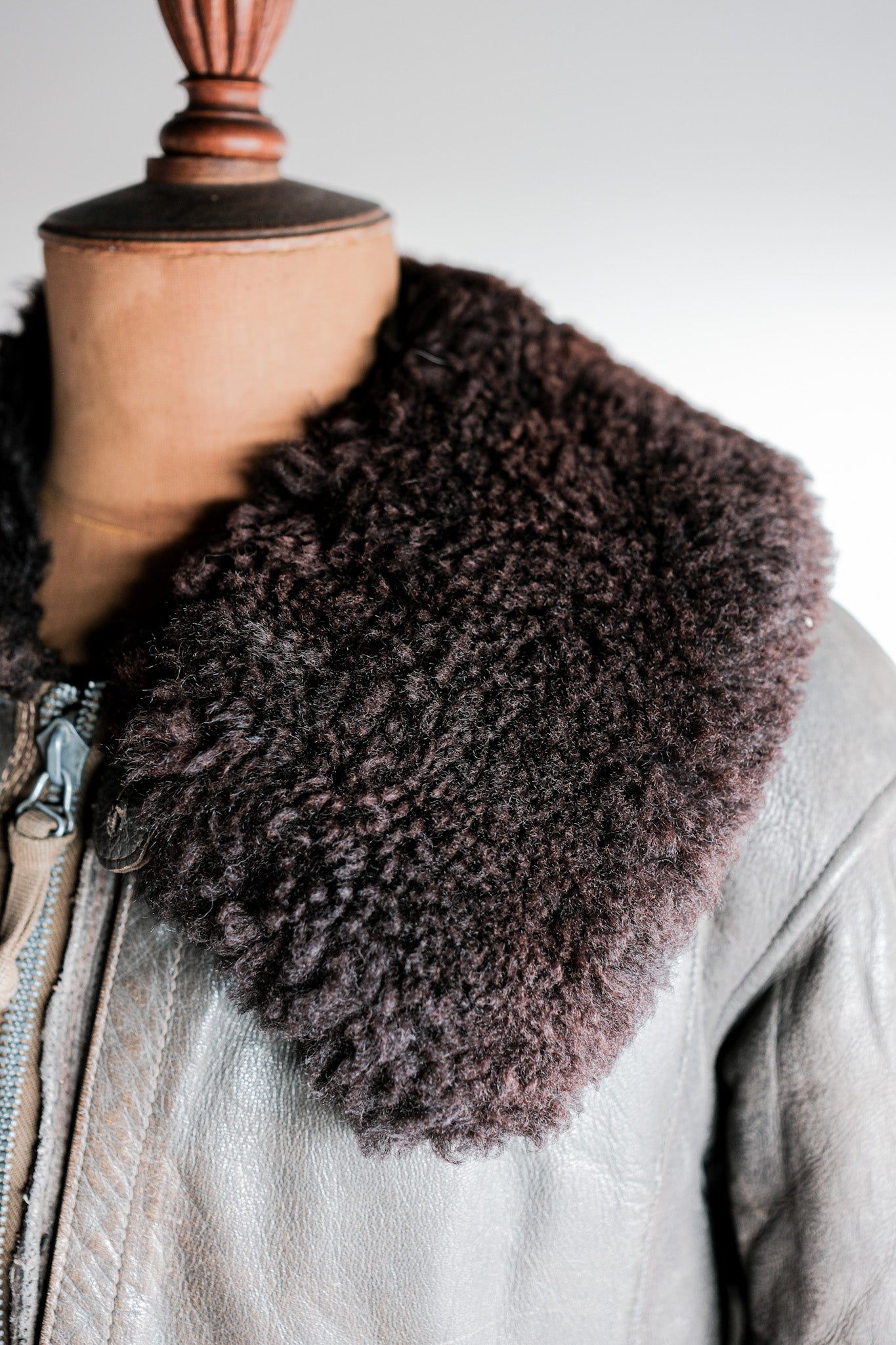 【~40's】WWⅡ German Air Force Winter Flight Jacket "Luftwaffe"