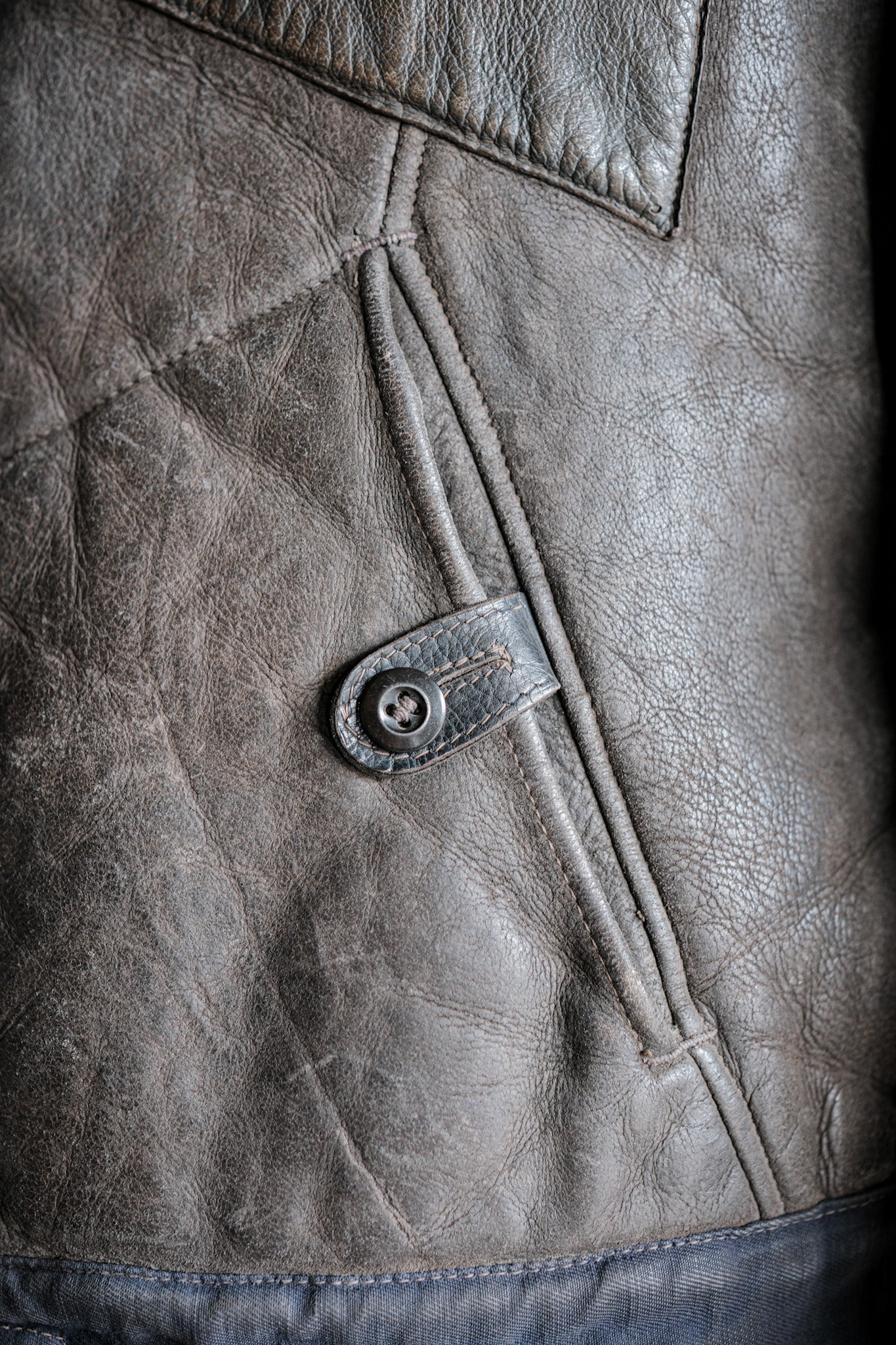 【~40's】WWⅡ German Air Force Winter Flight Jacket "Luftwaffe"