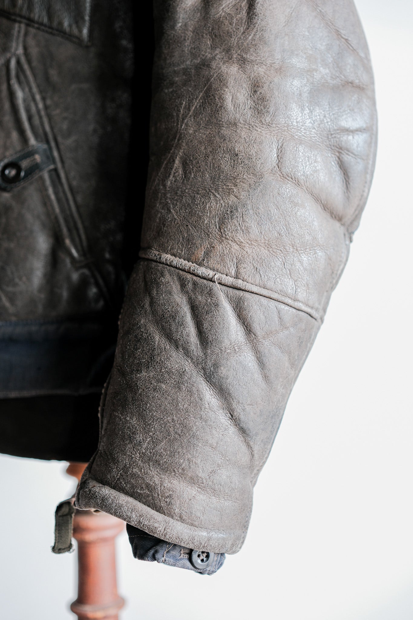 【~40's】WWⅡ German Air Force Winter Flight Jacket "Luftwaffe"