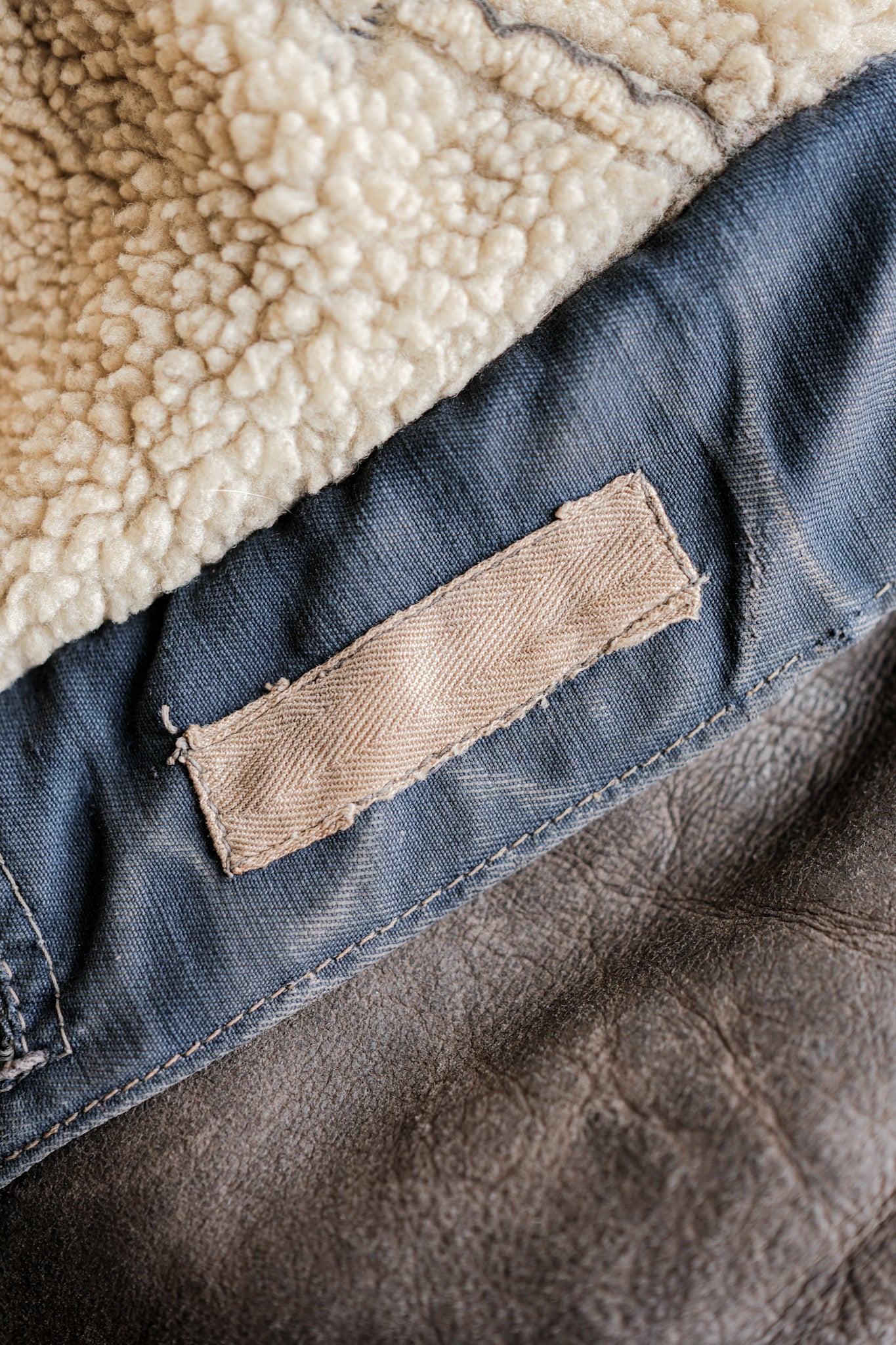 【~40's】WWⅡ German Air Force Winter Flight Jacket "Luftwaffe"