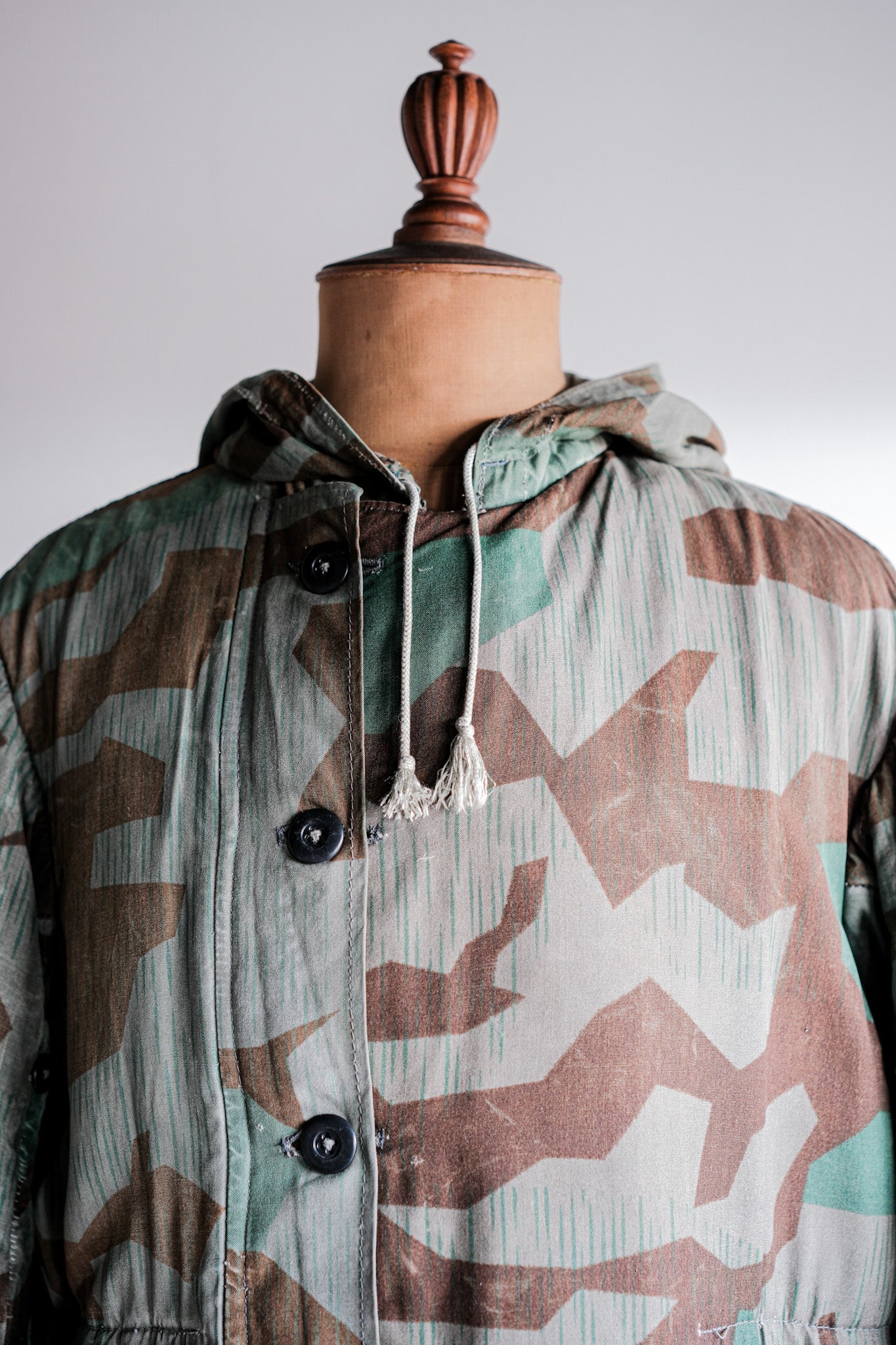 【~40's】WWⅡ German Army Splinter Camouflage 43 Pattern Winter Parka