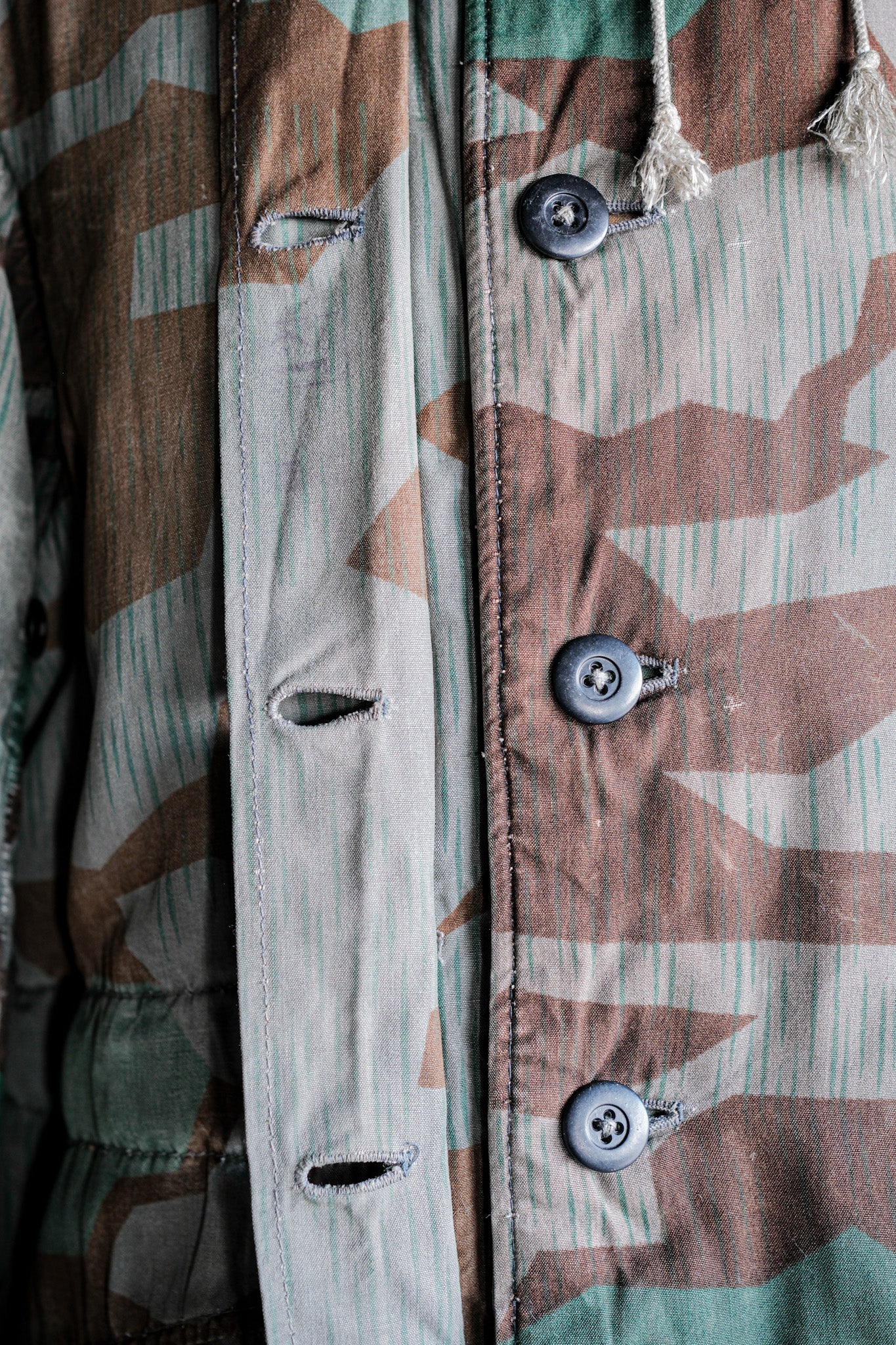 【~40's】WWⅡ German Army Splinter Camouflage 43 Pattern Winter Parka