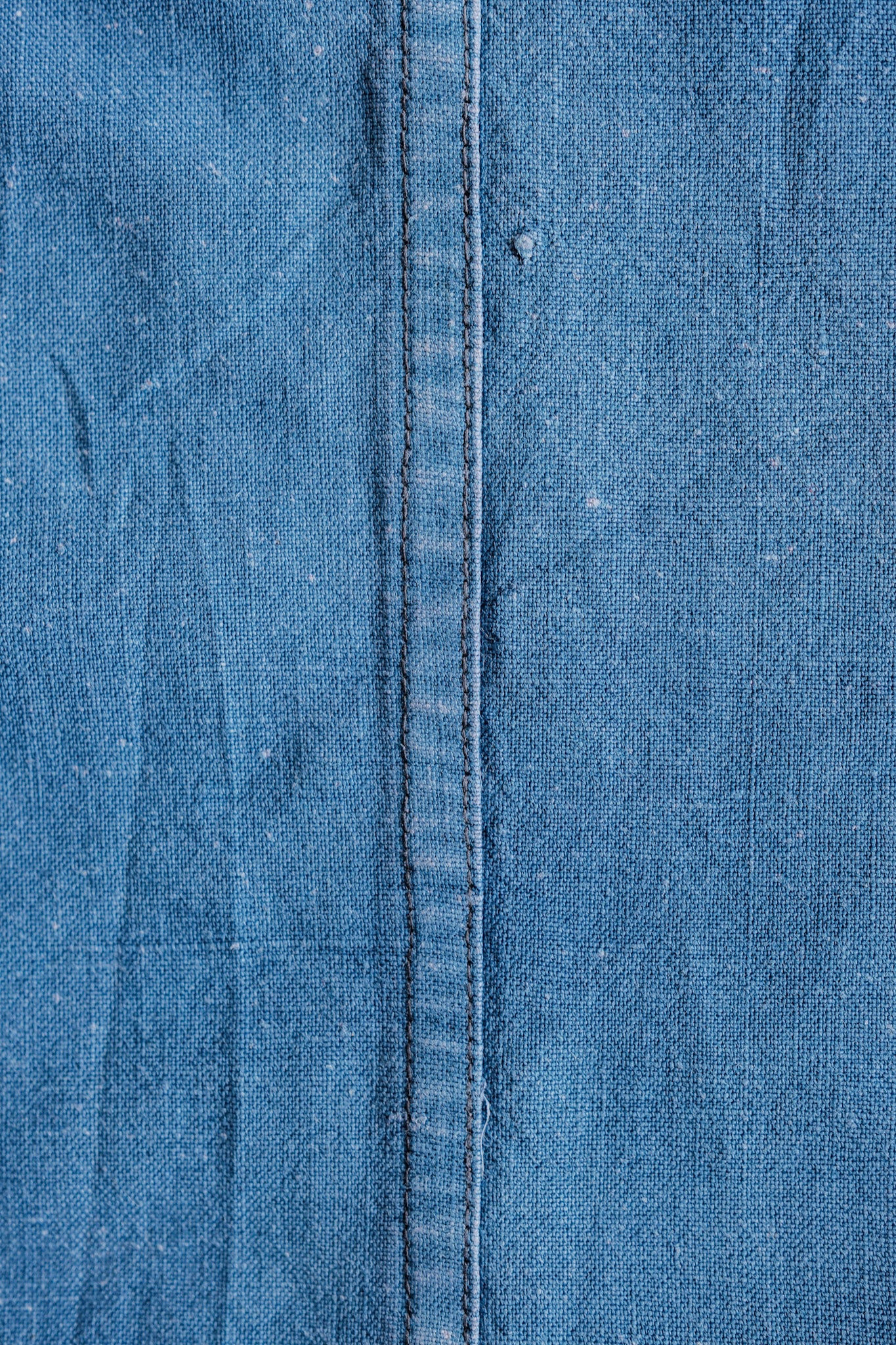 【~40's】French Vintage Indigo Linen Work Jacket