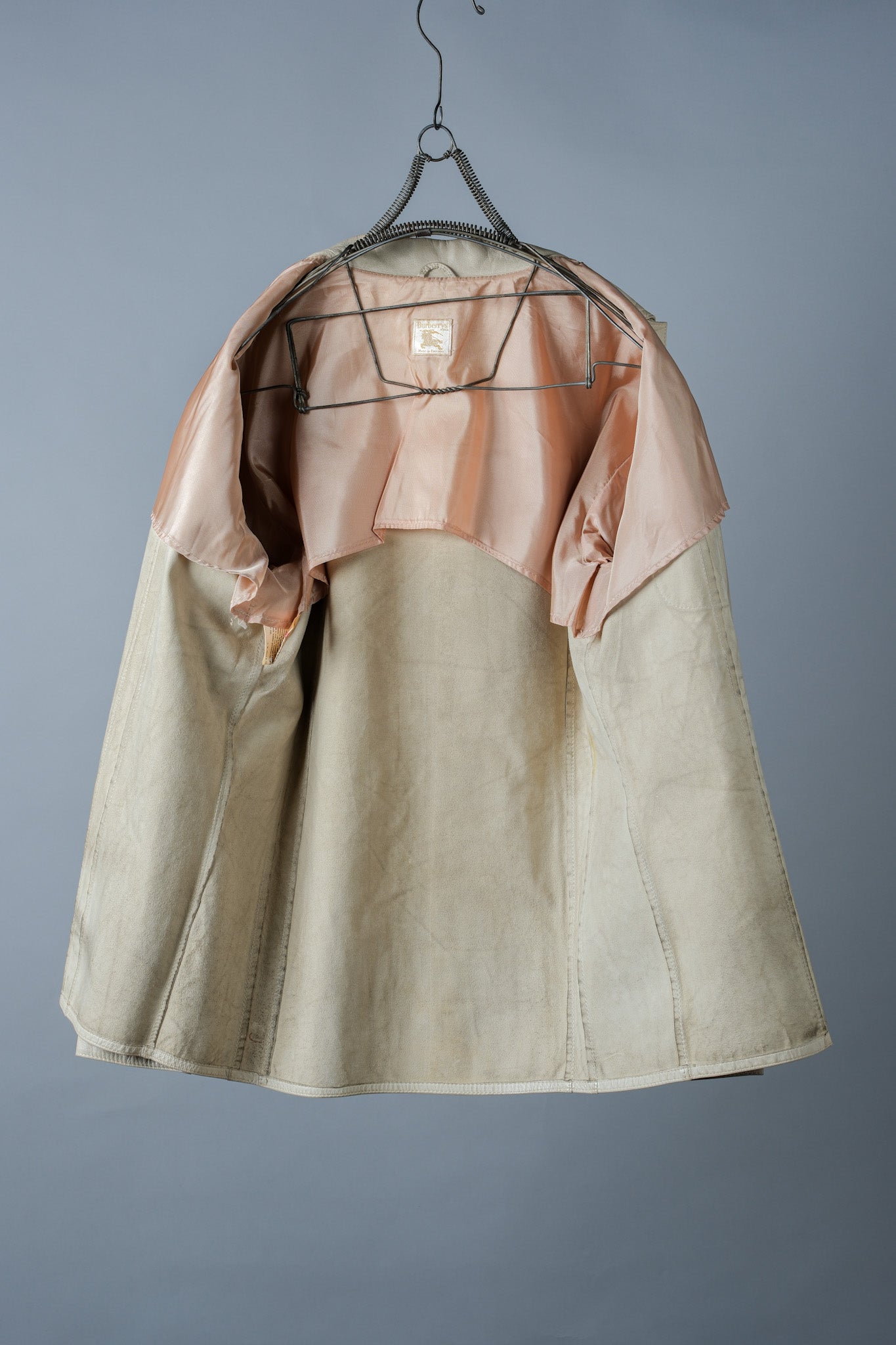 【~70's】Vintage Burberrys Leather Shirt Jacket Size.M