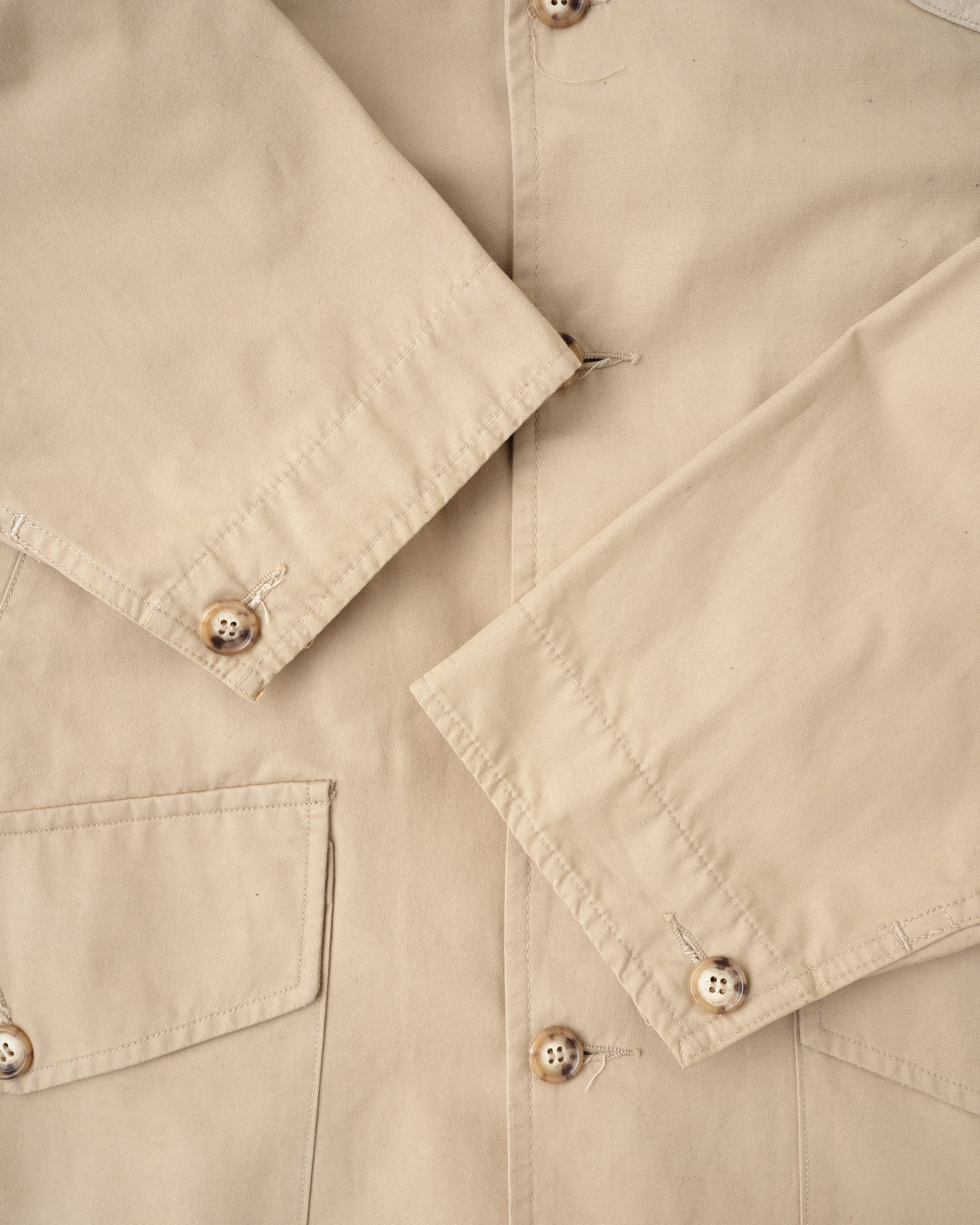 【~80's】Vintage Willis&Geiger Bush Poplin Quail Coat Size.44 "Made in U.S.A."