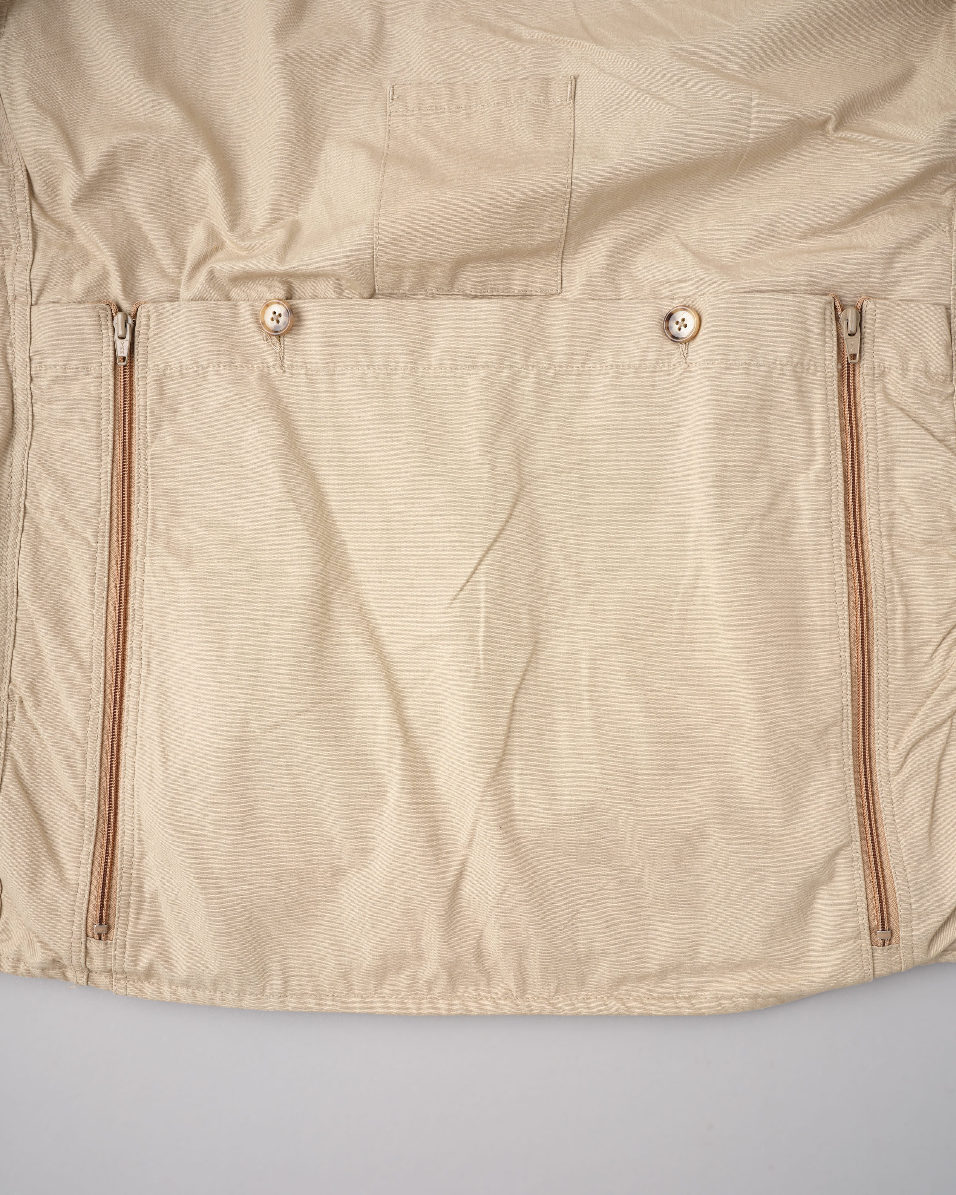 【~80's】Vintage Willis&Geiger Bush Poplin Quail Coat Size.44 "Made in U.S.A."