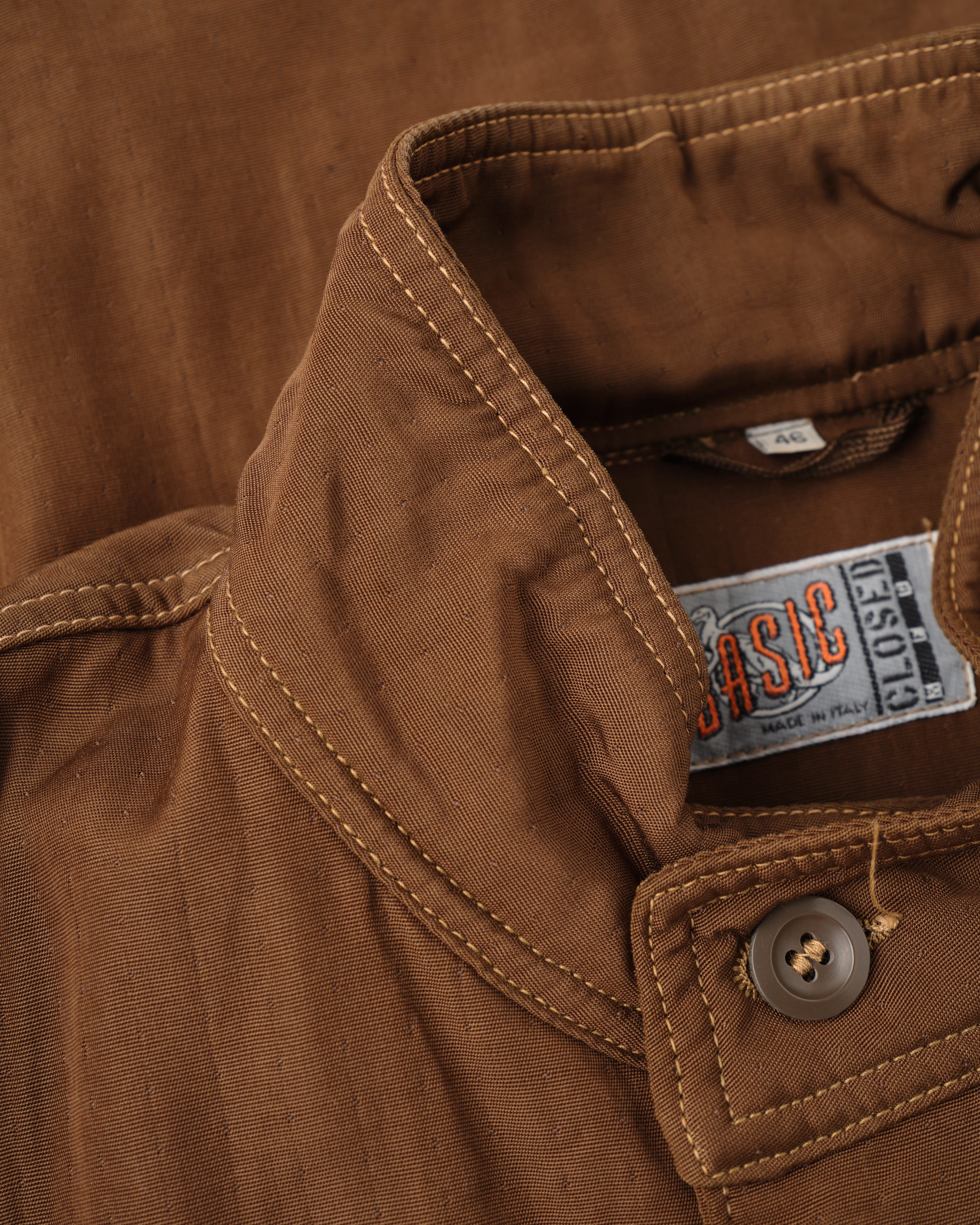 【~80's】Old Marithé François Girbaud Closed Deformed Design Short Jacket Size.46