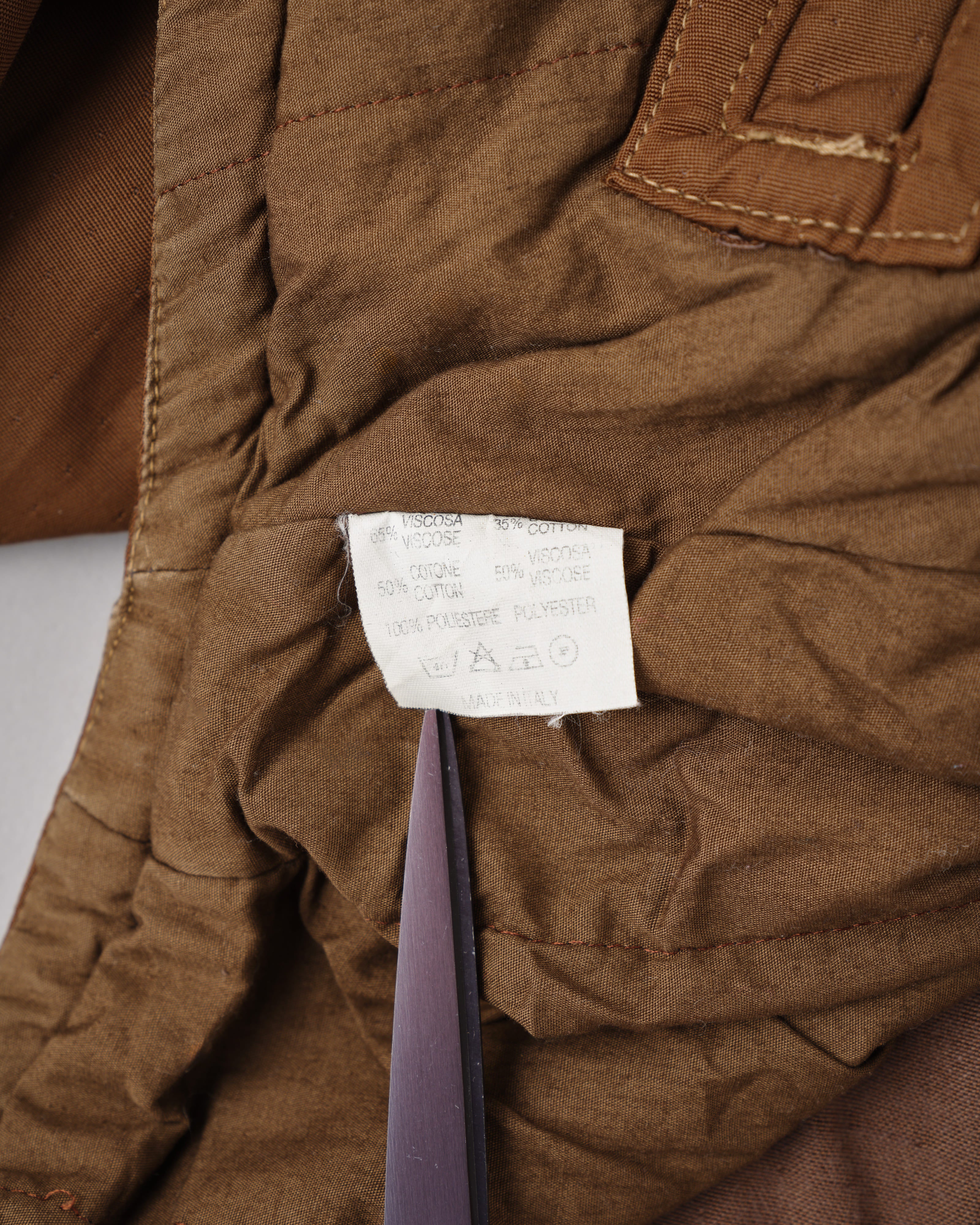 【~80's】Old Marithé François Girbaud Closed Deformed Design Short Jacket Size.46