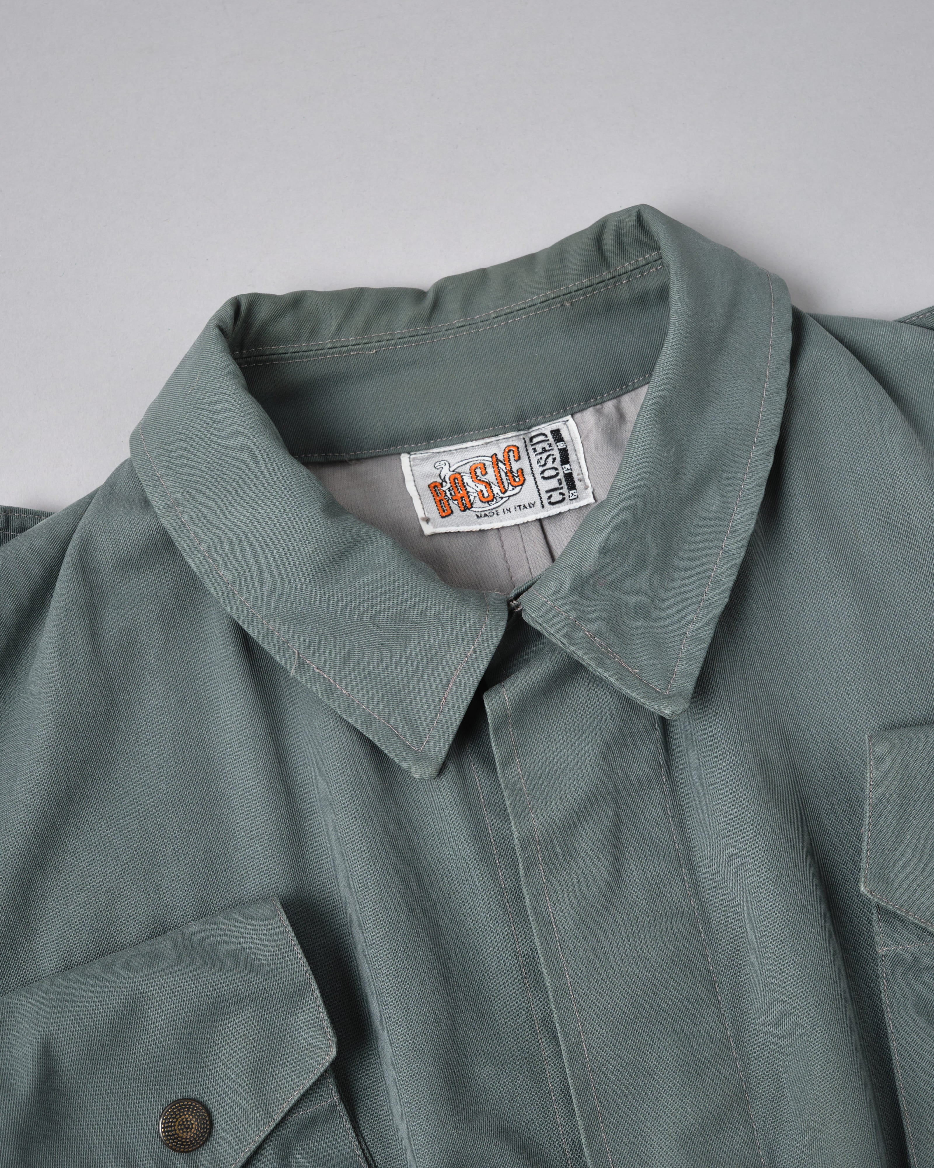 【~80's】Old Marithé François Girbaud Closed Sahariana Jacket
