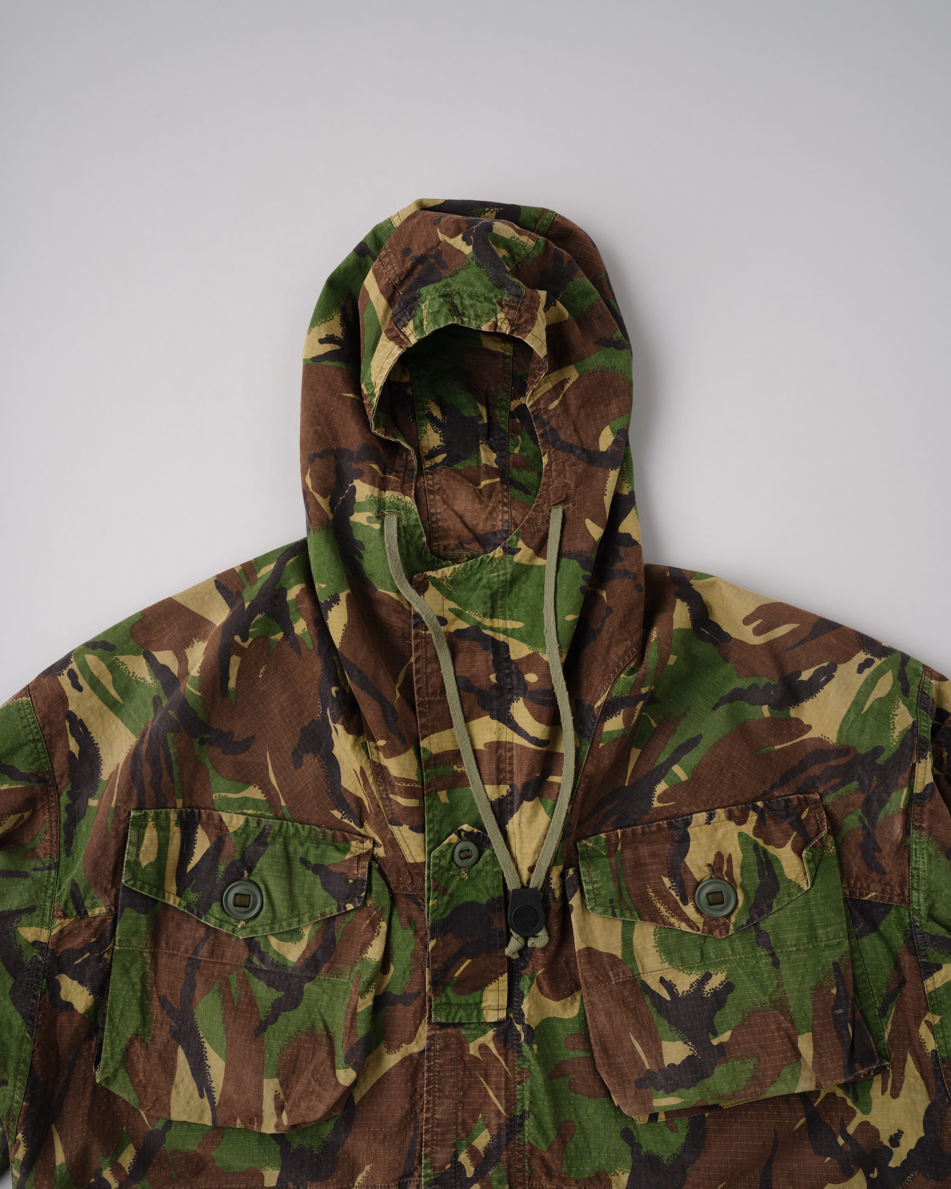 【~90's】British Vintage DPM Camouflage Ripstop Windproof Smock Made by SASS