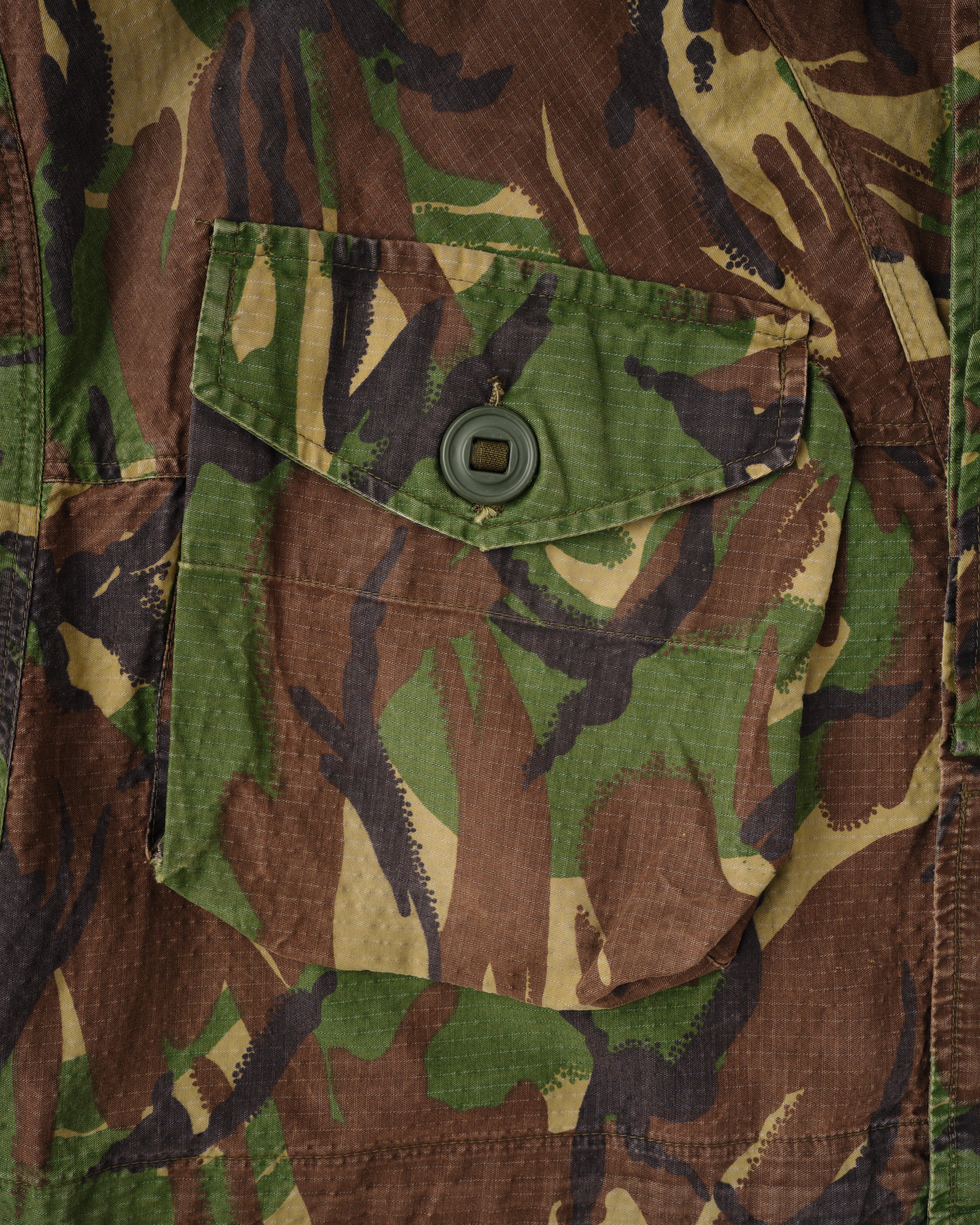 【~90's】British Vintage DPM Camouflage Ripstop Windproof Smock Made by SASS
